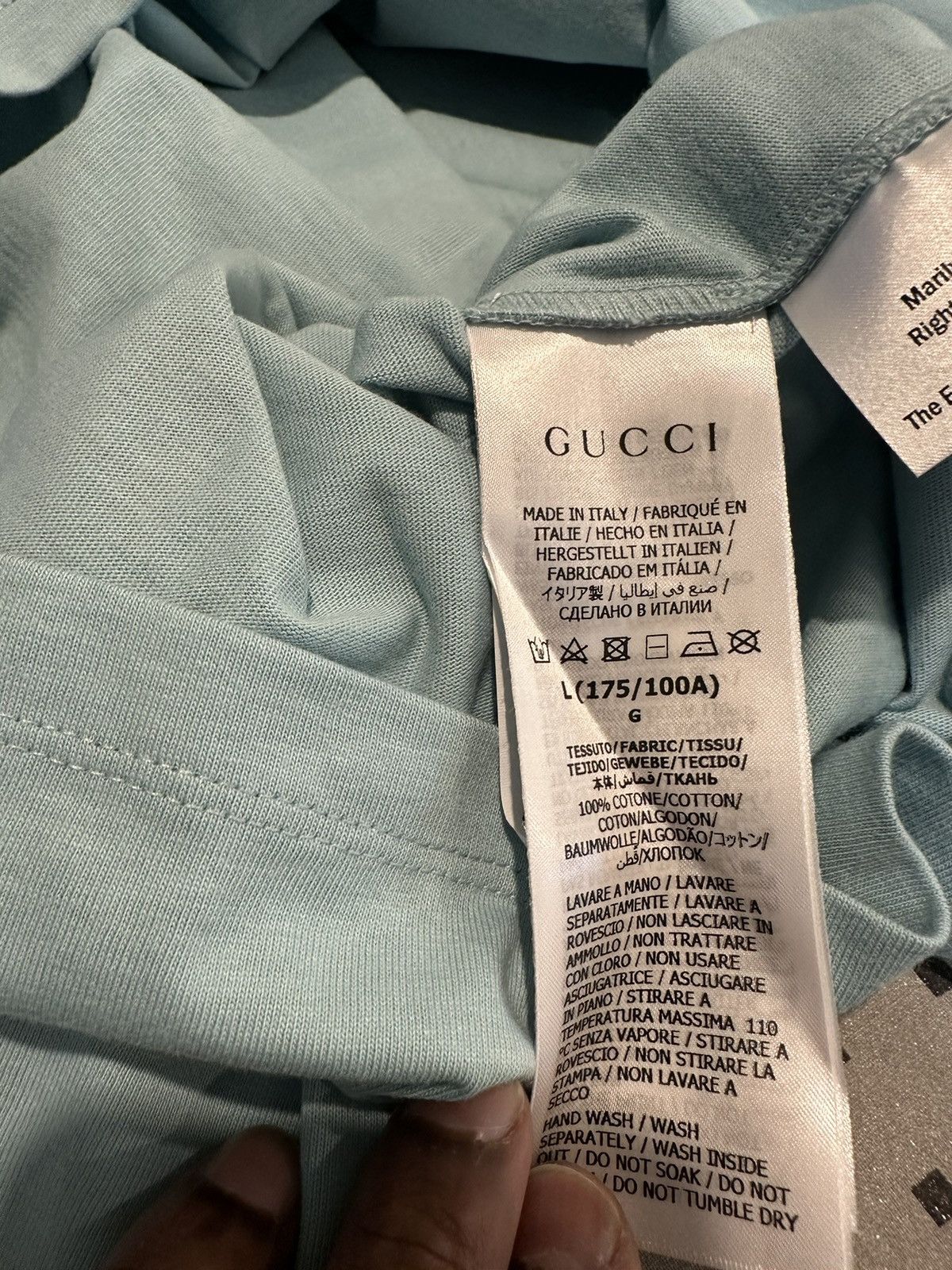 Gucci Gucci tshirt Size US L / EU 52-54 / 3 - 4 Thumbnail