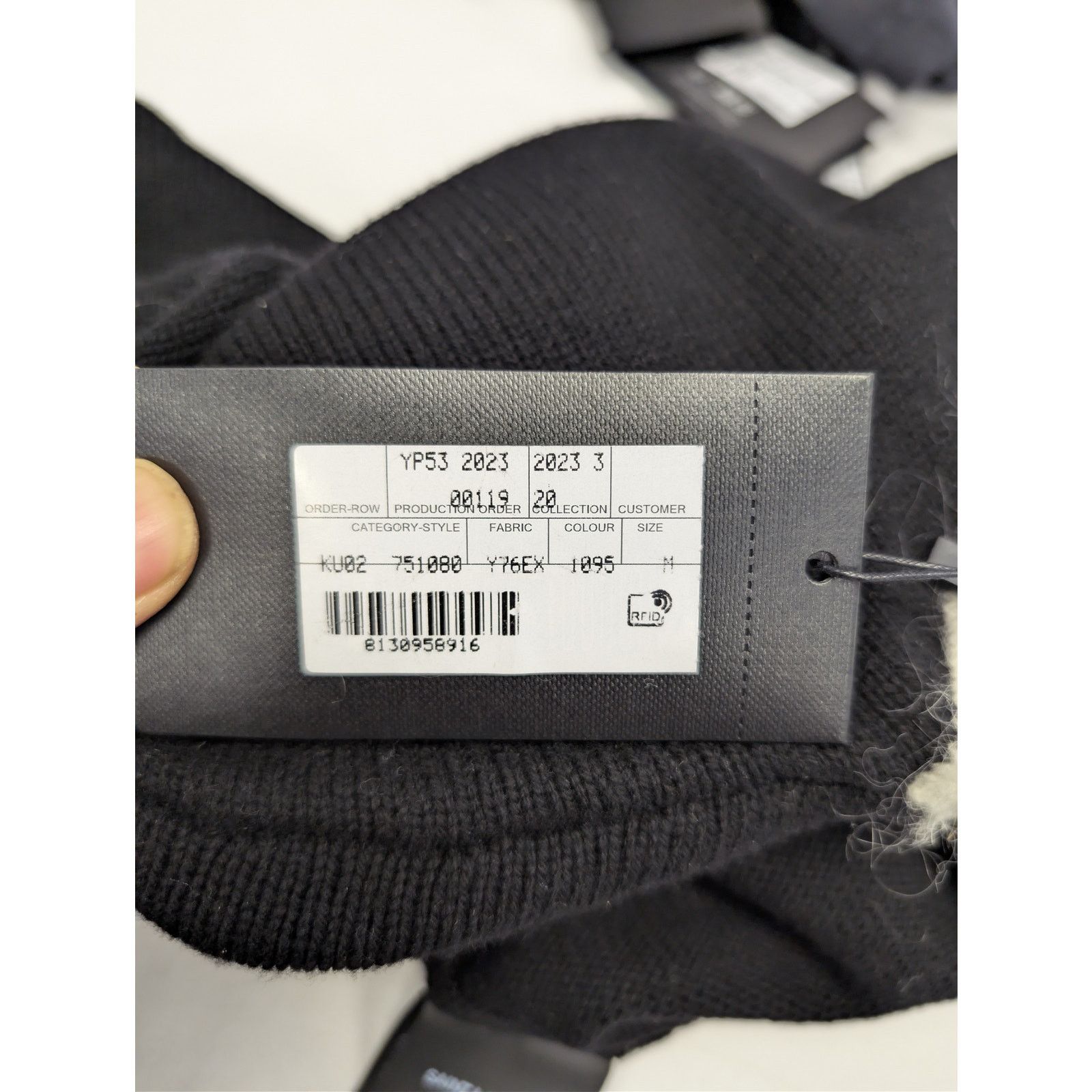 Saint Laurent Paris o1rshd1 Pull Encolure Sweatshirt Sweater Mohair in Black Size US M / EU 48-50 / 2 - 20 Thumbnail