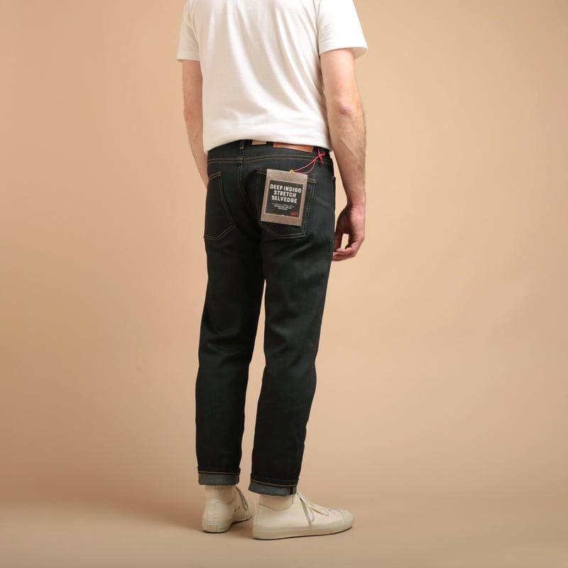 Naked & Famous Super Guy Deep Indigo Stretch Selvedge Jeans Size US 34 / EU 50 - 1 Thumbnail