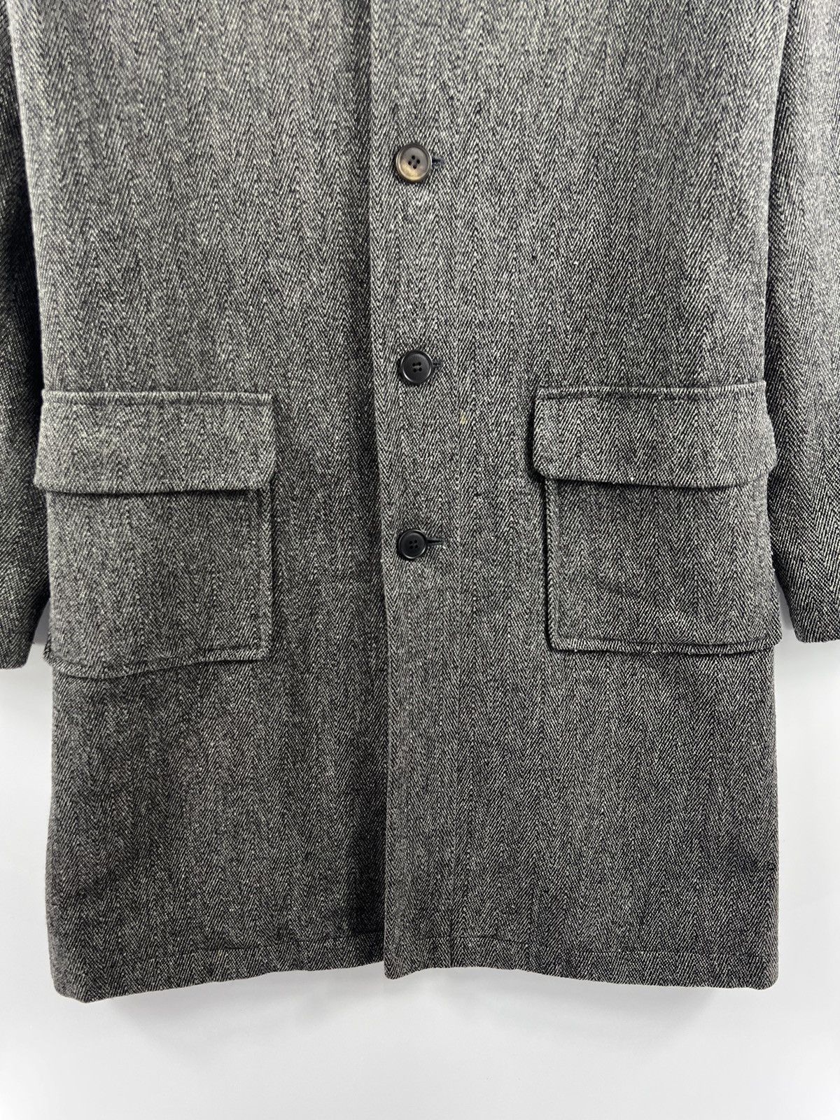 A.P.C. 🔥 A.P.C japan Herringbone Long Coat Size US XS / EU 42 / 0 - 4 Thumbnail