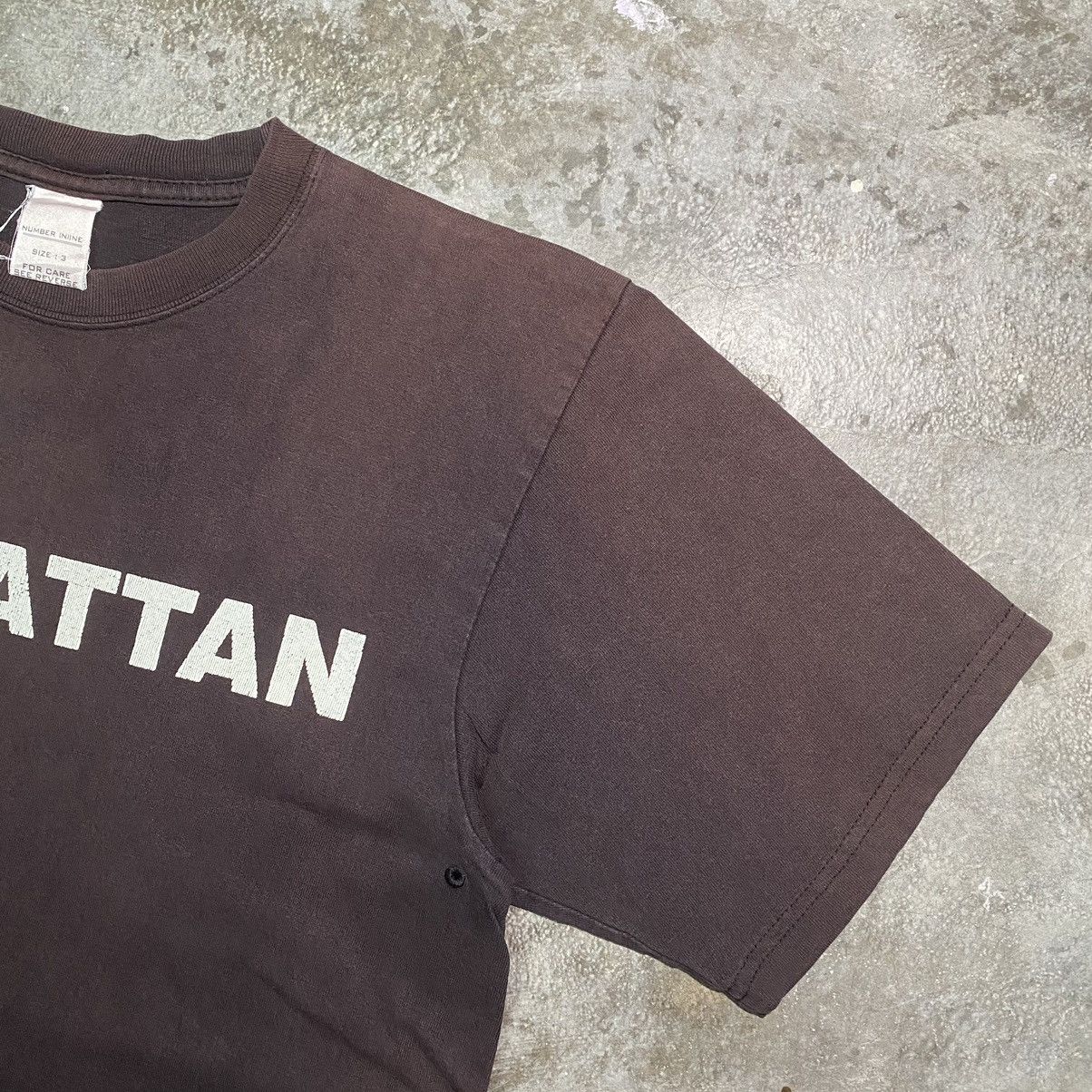 Number (N)ine VINTAGE NUMBER (N)INE MANHATTAN T SHIRT FADED Size US M / EU 48-50 / 2 - 6 Thumbnail