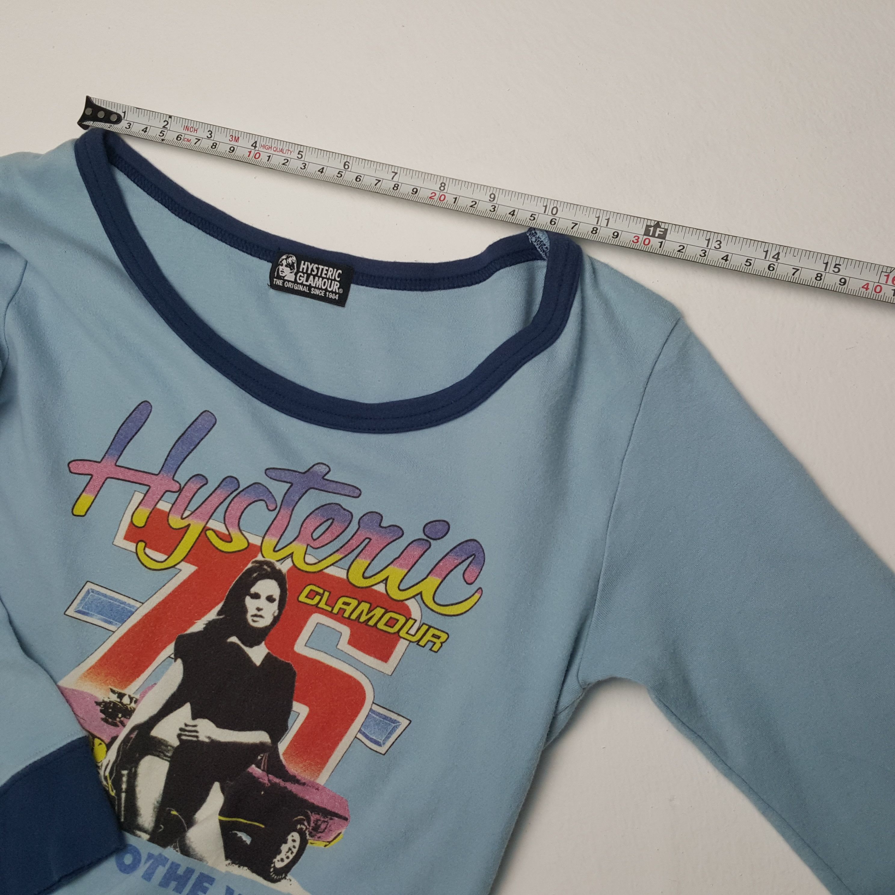 Hysteric Glamour × Japanese Brand × Vintage HYSTERIC GLAMOUR Japanese Brand Women Tshirt Size XS / US 0-2 / IT 36-38 - 5 Thumbnail