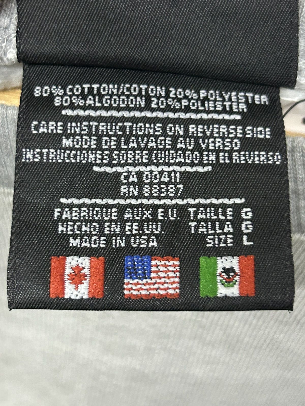 Adidas Vintage Adidas Trefoil Big Logo made in USA Size US XL / EU 56 / 4 - 6 Thumbnail