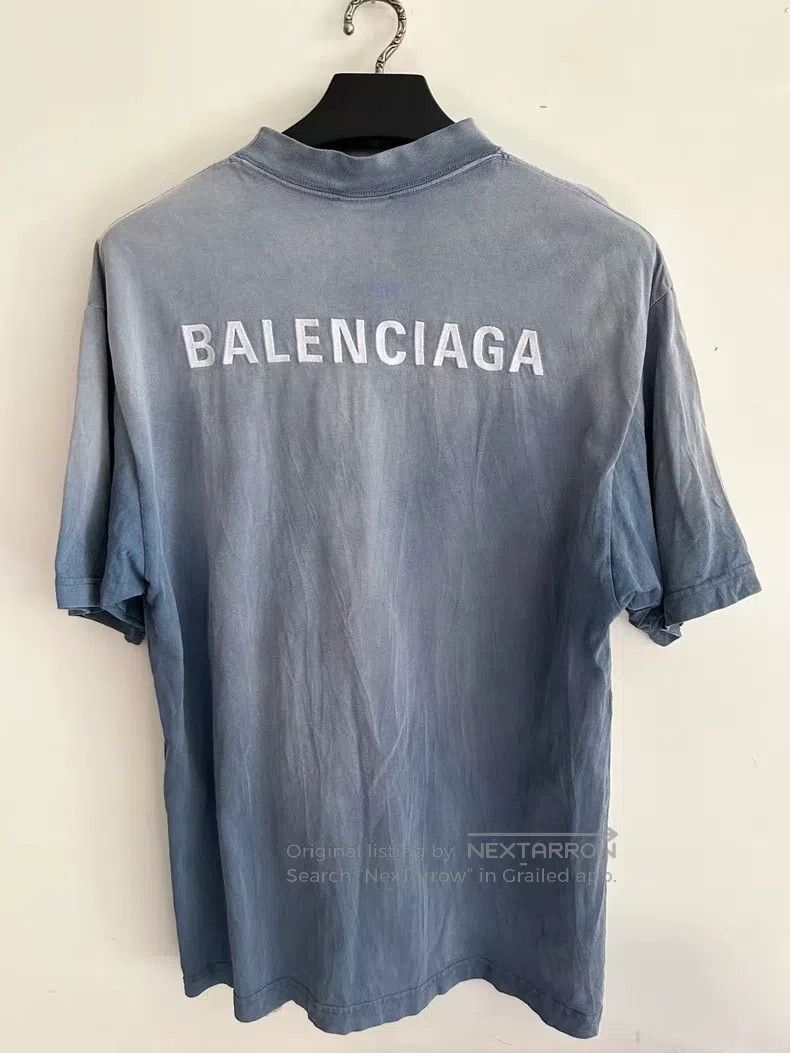 Balenciaga Balenciaga Haze blue short-sleeve T-shirt, size XS Size US XS / EU 42 / 0 - 2 Thumbnail