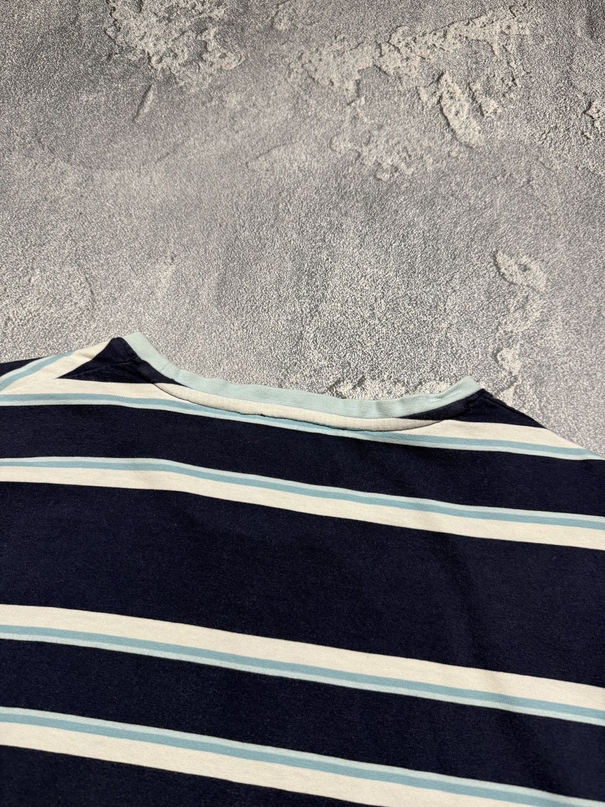 Yves Saint Laurent Vintage Yves Saint Laurent YSL Striped Tee Shirt Size US XL / EU 56 / 4 - 5 Thumbnail