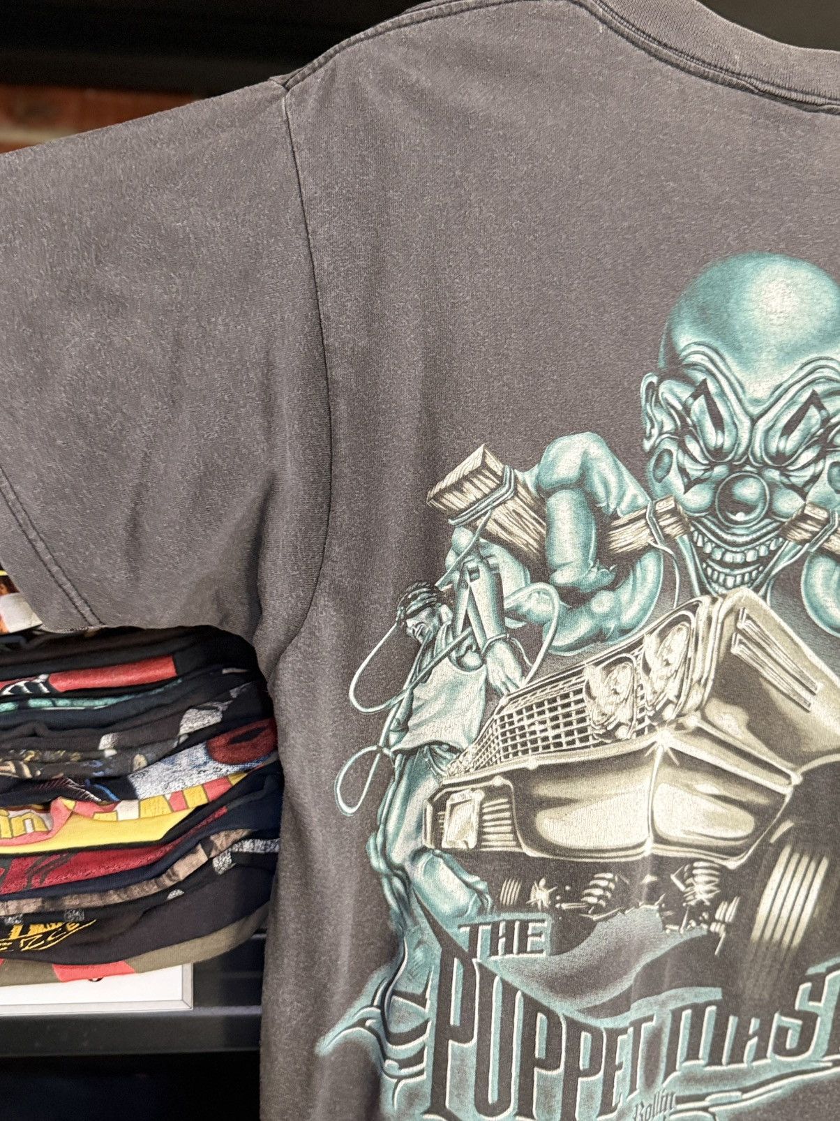 Fuck Art, Make Tees Thrashed Vintage 90s Rollin Hard The Puppet Masters Art Tee Size US M / EU 48-50 / 2 - 7 Thumbnail