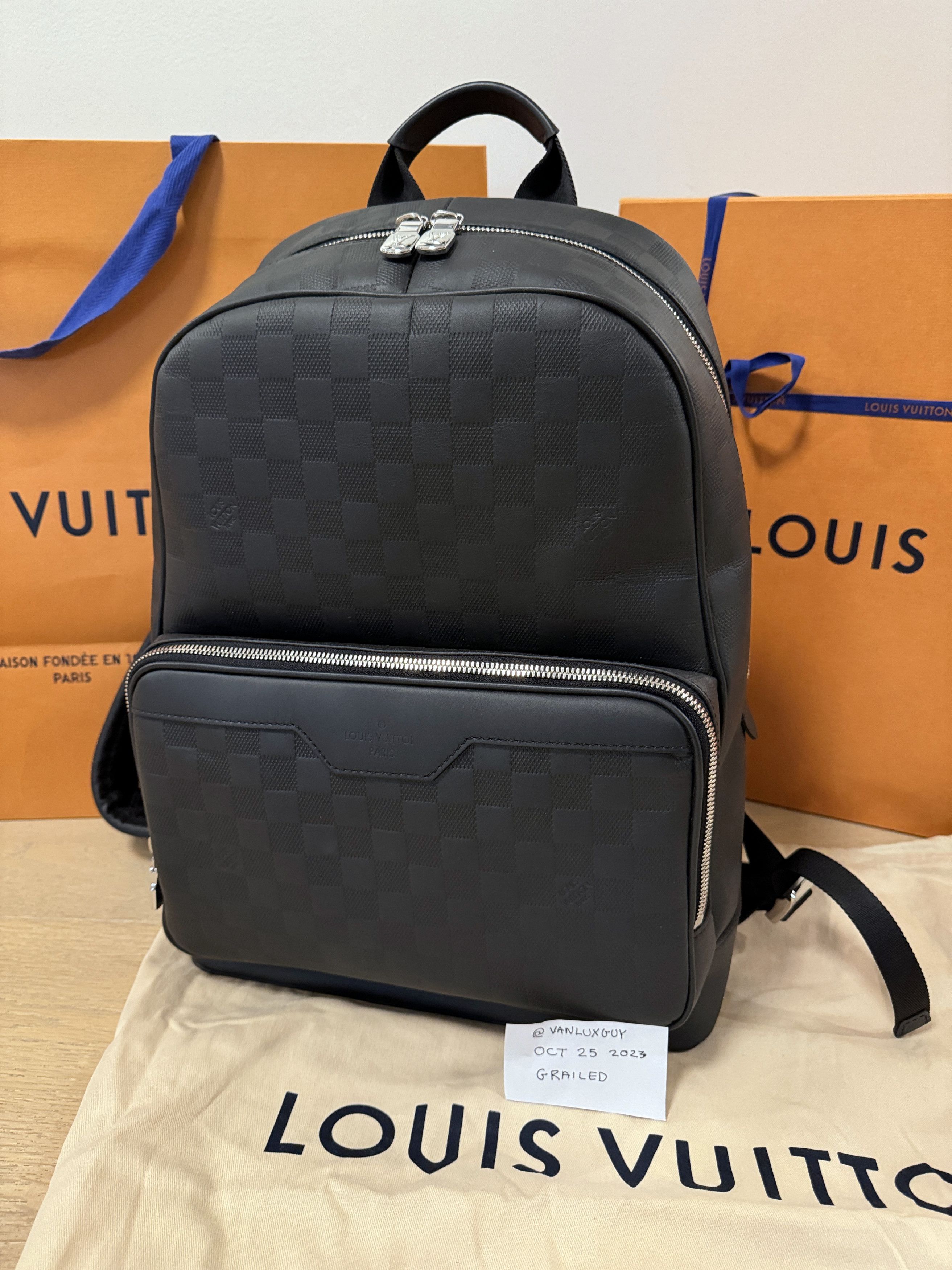 Louis Vuitton Louis Vuitton Damier Infini Campus Backpack *Authentic* Size ONE SIZE - 1 Thumbnail