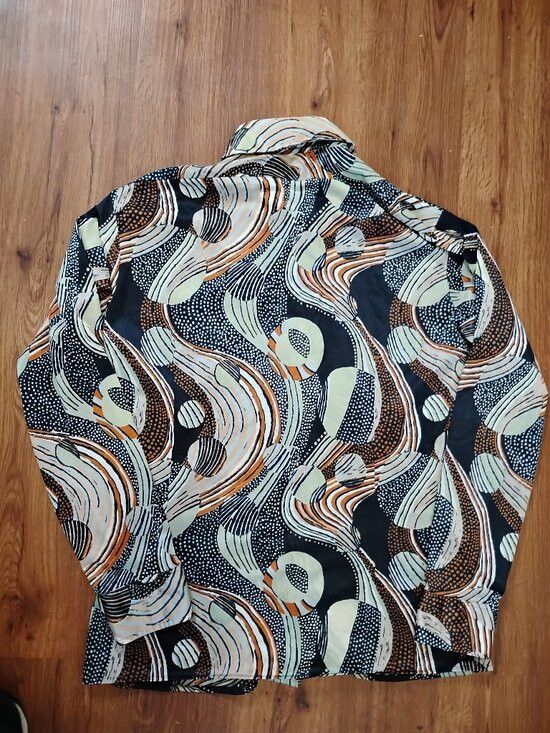 Arrow Vintage Brigade Arrow Psychedelic Polyester Disco Shirt Size US L / EU 52-54 / 3 - 4 Thumbnail