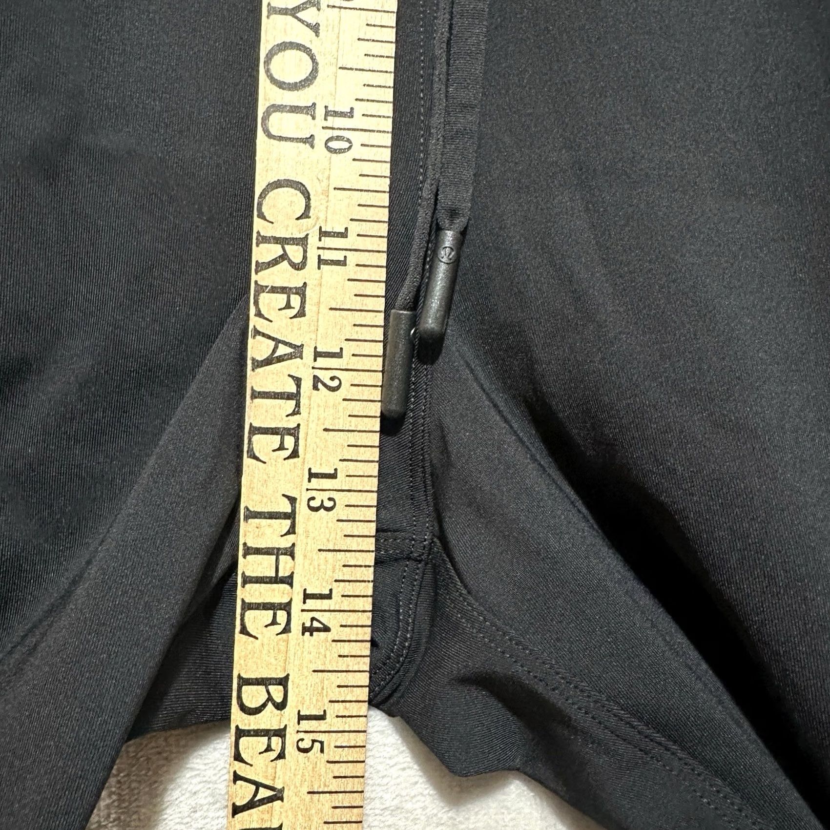 Lululemon Lululemon On The Fly Jogger Pants Women's 14 Black Drawstring Elastic Waist Logo Tapered Athletic Activewear Pants Womens Black Jogger Size 36" / US 14 / IT 50 - 7 Thumbnail