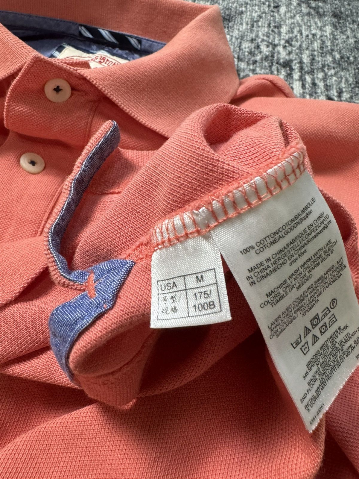 Brooks Brothers Vintage Brooks Brothers Polo T Shirt Classic Premium Size US M / EU 48-50 / 2 - 8 Thumbnail