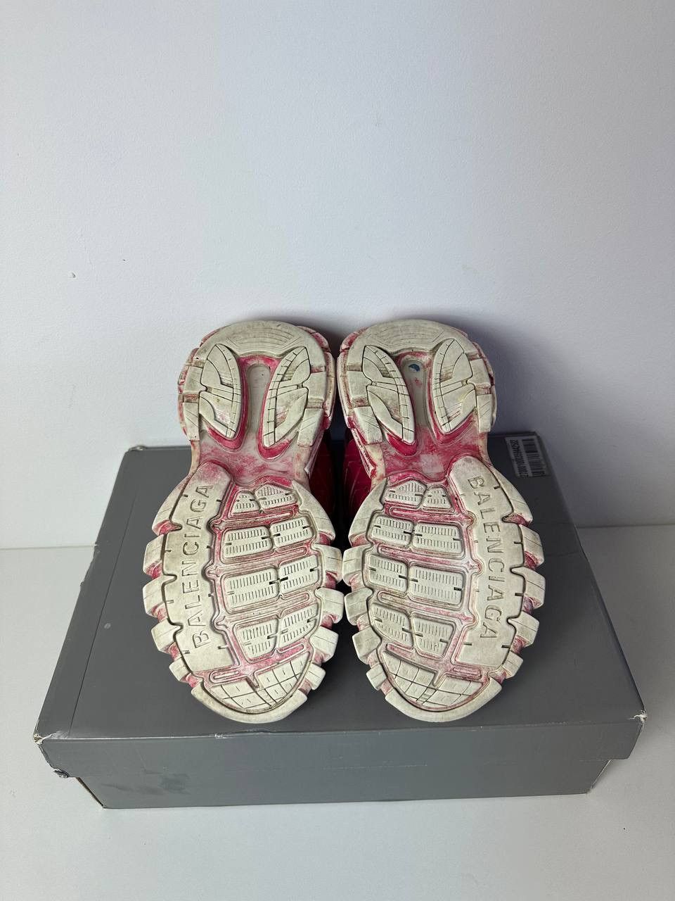 Balenciaga Balenciaga Track Red/white Size US 7 / EU 40 - 4 Thumbnail