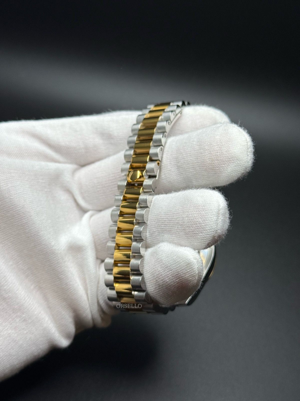 Seiko Seiko watch mod datejust arabic gold Size ONE SIZE - 5 Thumbnail