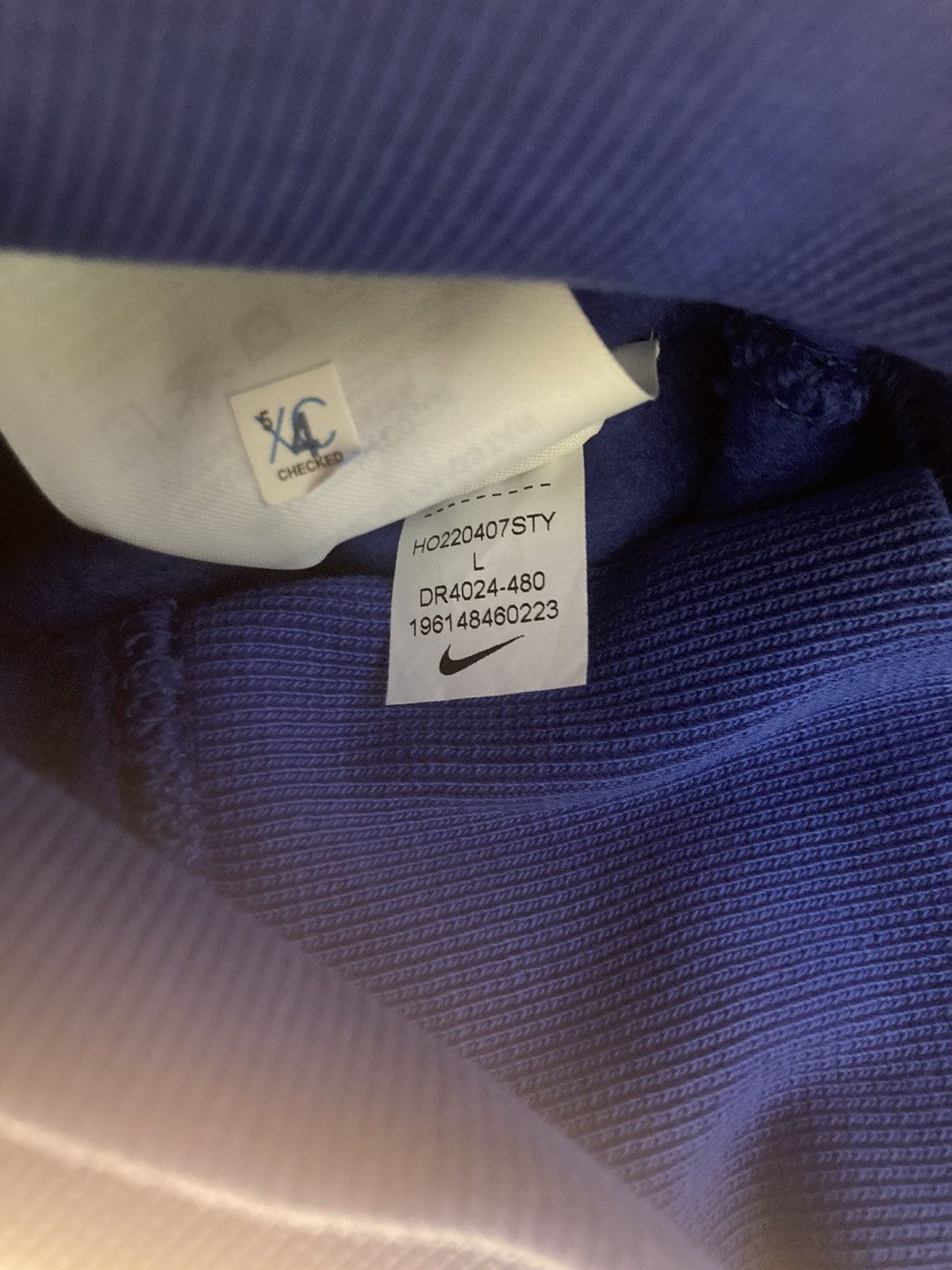 Nike SOLD OUT - STÜSSY & NIKE ACID WASH FLEECE CREW Large NWOT Size US L / EU 52-54 / 3 - 5 Thumbnail