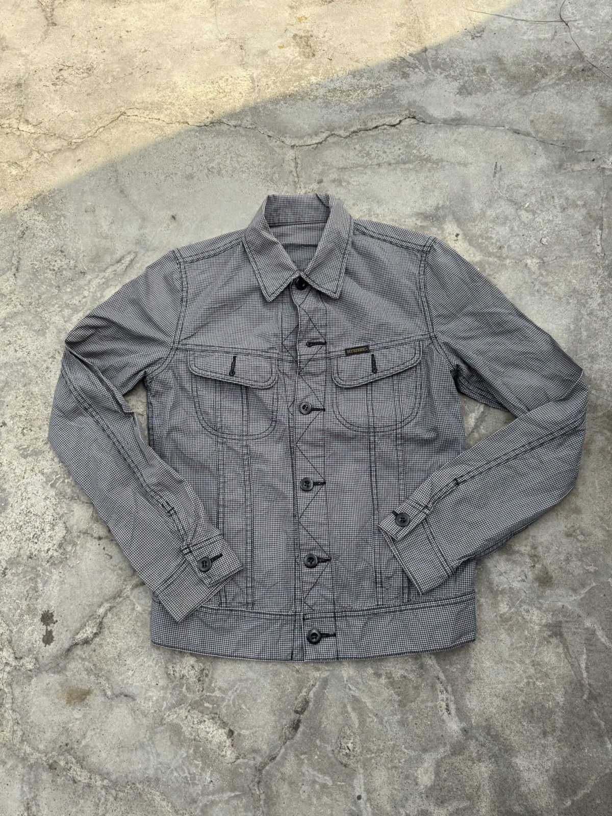 🔥Sick Y2K Hysteric Glamour Check Jacket