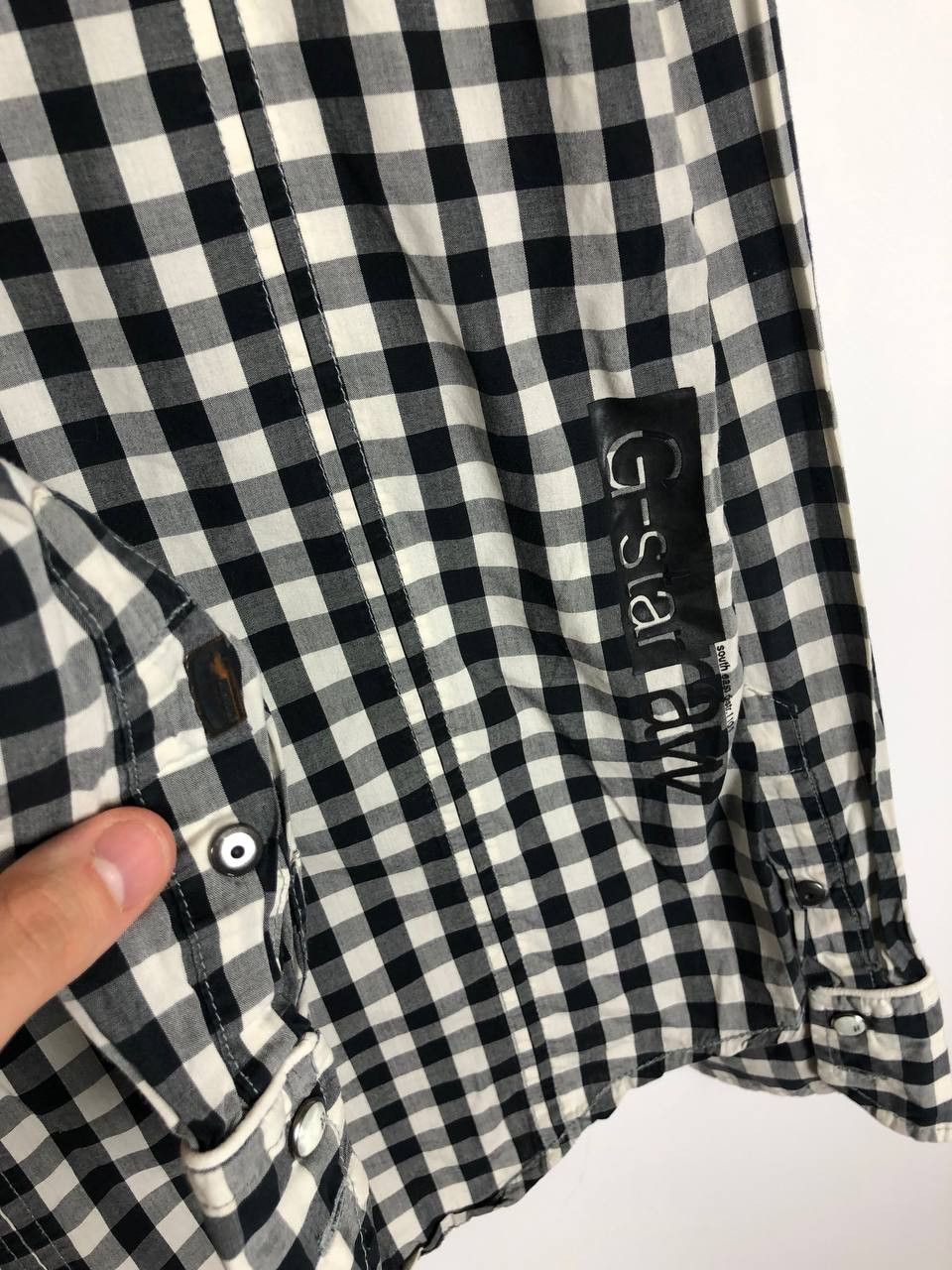 G-Star G-Star Raw Zip Shirt Midnight Piping Kansas size L Size US L / EU 52-54 / 3 - 7 Thumbnail
