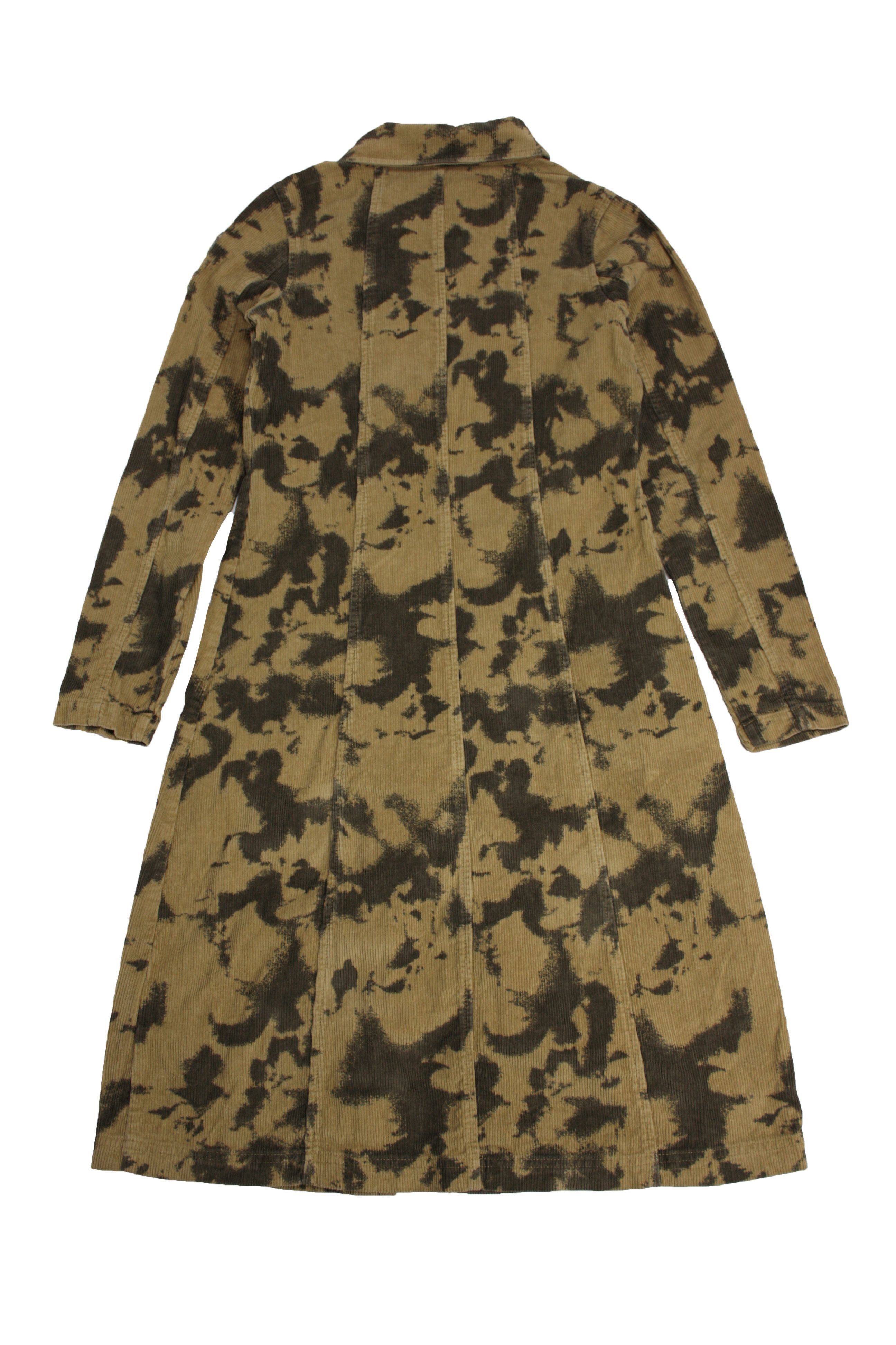 O'Neill × Vintage Oneill 90s Vintage Corduroy Camo Twin Pocket Zip Maxi Dress Size M / US 6-8 / IT 42-44 - 2 Thumbnail