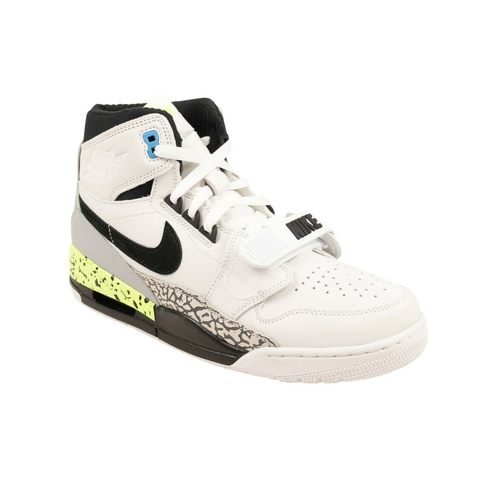 image of White/black/volt/blue Air Jordan Legacy 312 Nrg Sneakers 6, Men's