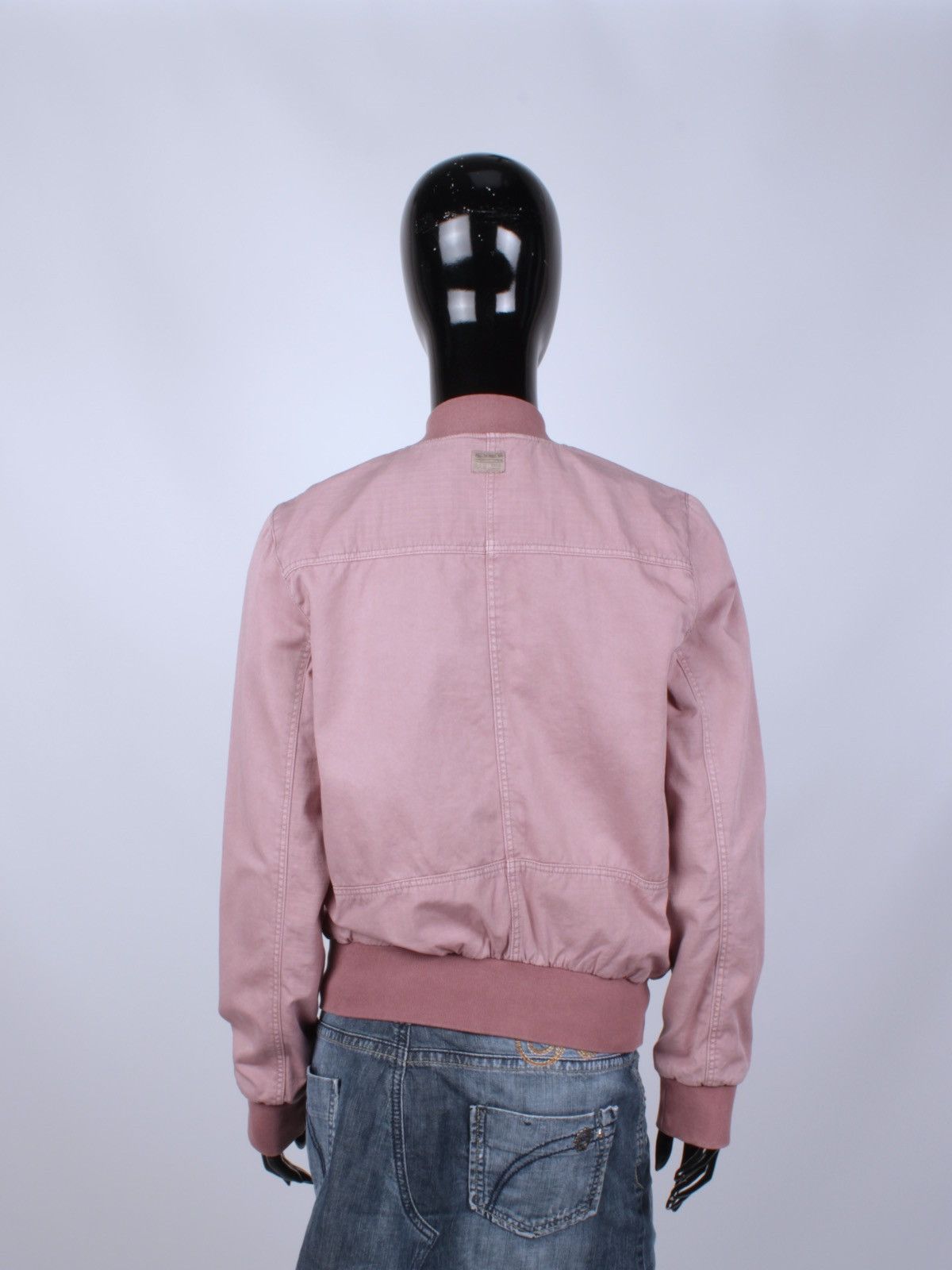 Designer × G-Star G-STAR RAW Chopper Slim Garment Dyed Pink Bomber Size XS / US 0-2 / IT 36-38 - 2 Thumbnail