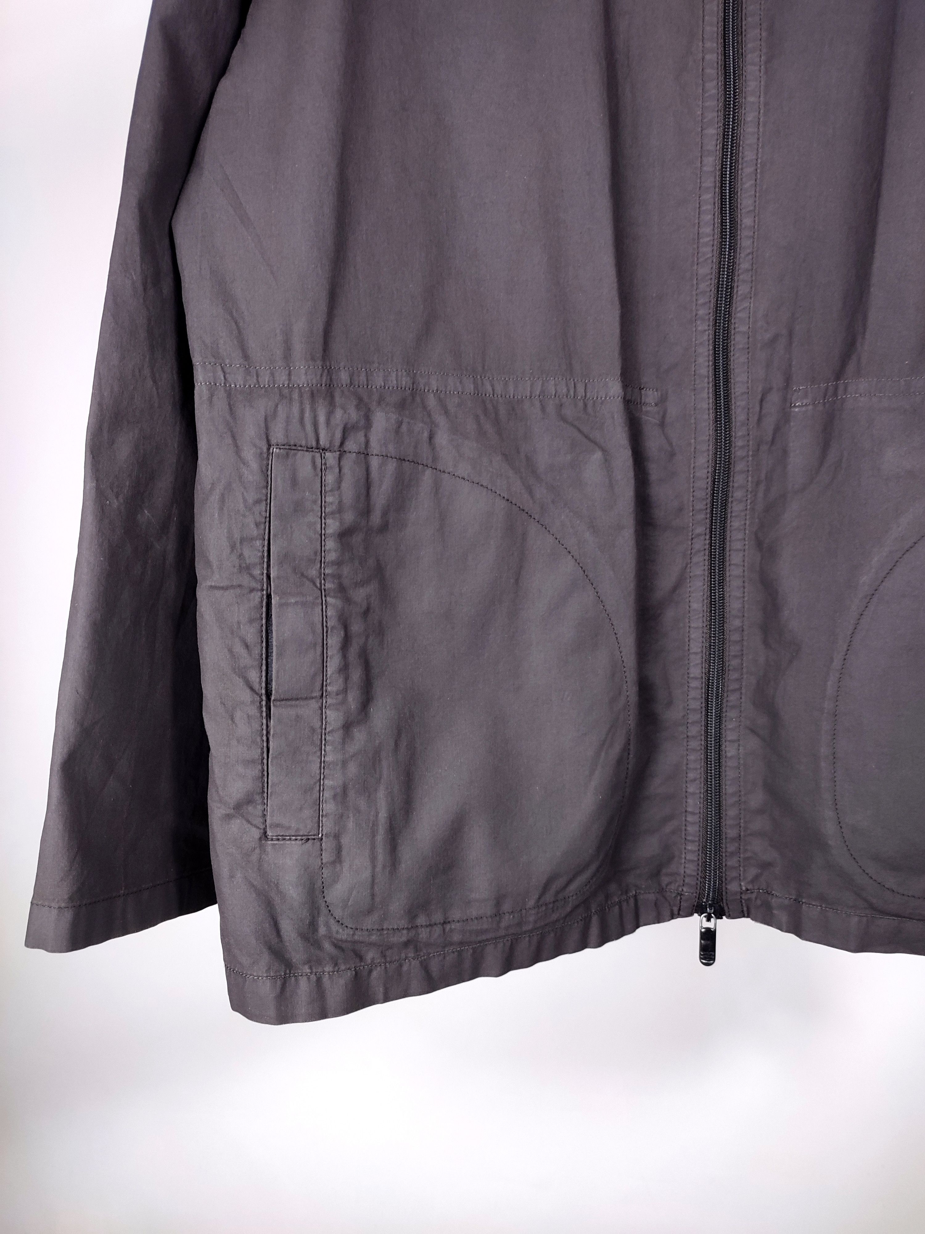 Emporio Armani 90's Emporio Armani Vintage Chore PU Worker jacket Size US XL / EU 56 / 4 - 4 Thumbnail