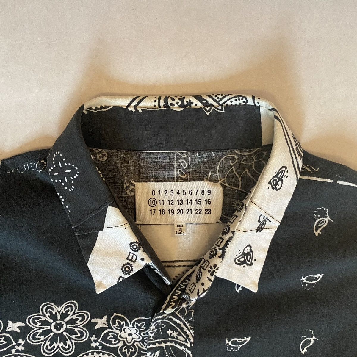 Maison Margiela Maison Martin Margiela Paisley Patchwork Layered Shirt, SS12 Size US S / EU 44-46 / 1 - 6 Thumbnail