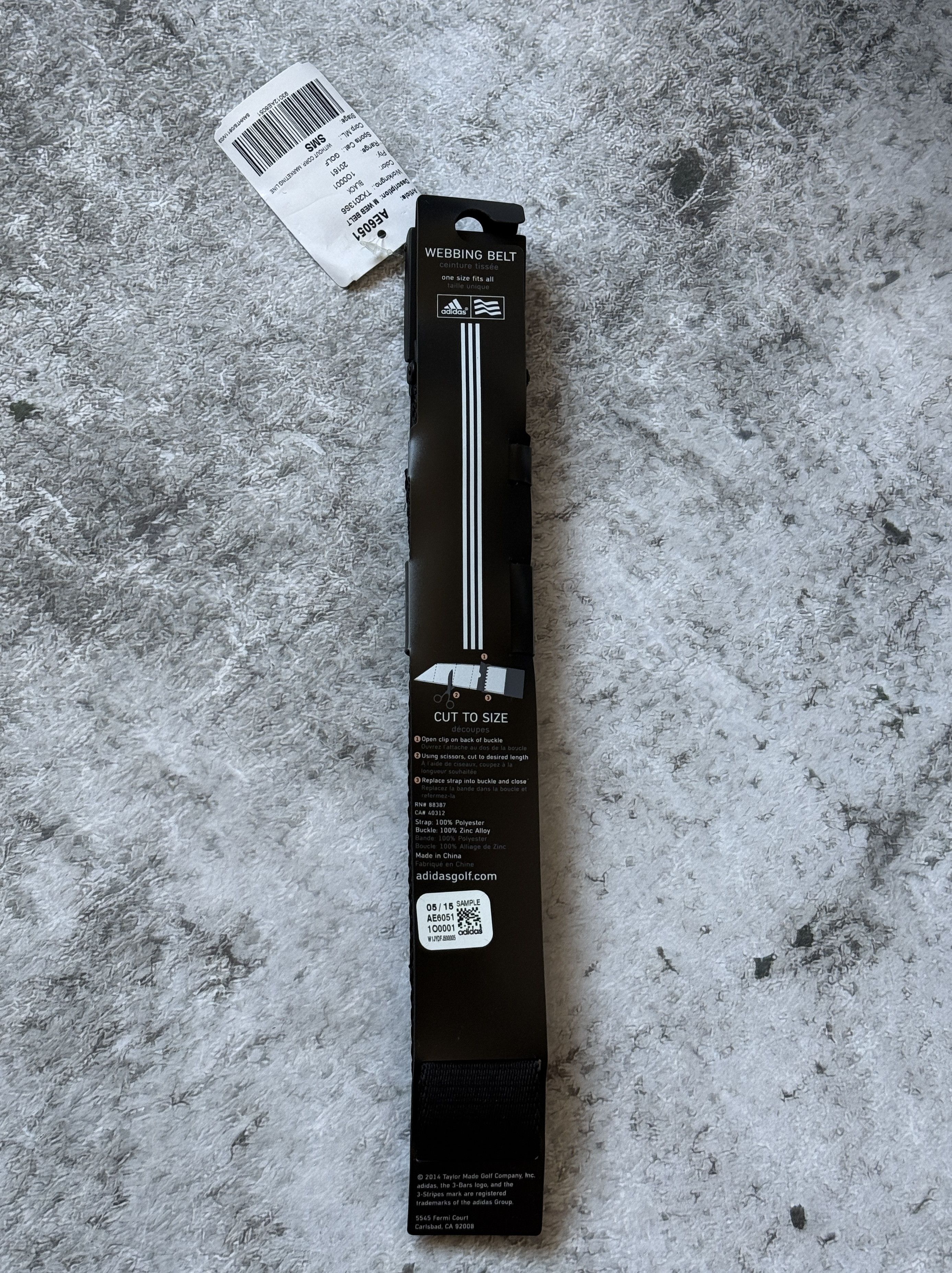 Adidas ADIDAS GOLF BELT CUT TO SIZE AE6051 Size ONE SIZE - 5 Thumbnail