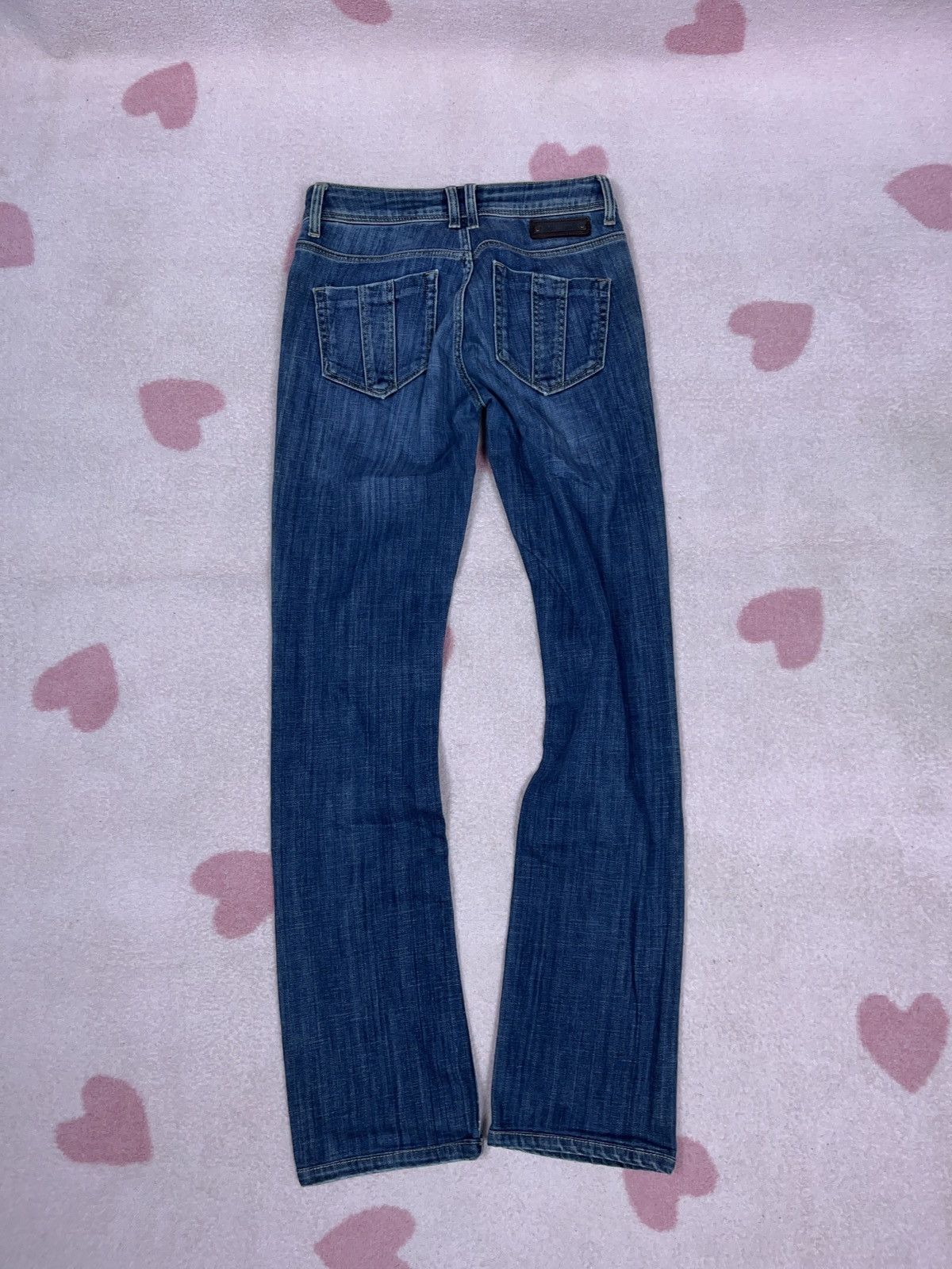 Burberry × Vintage ➕ vintage Burberry Brit straight washed jeans y2k Size 26" / US 2 / IT 38 - 2 Thumbnail