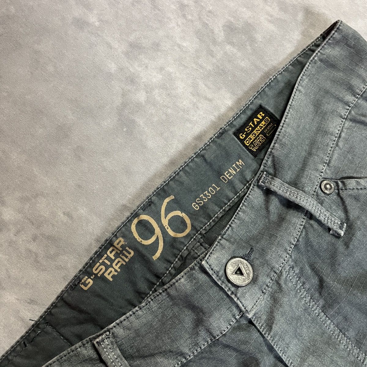 GOA Vintage G-Star Raw - Military Panel y2k Lgb Ifsix Vkei Goa Size US 31 - 5 Thumbnail