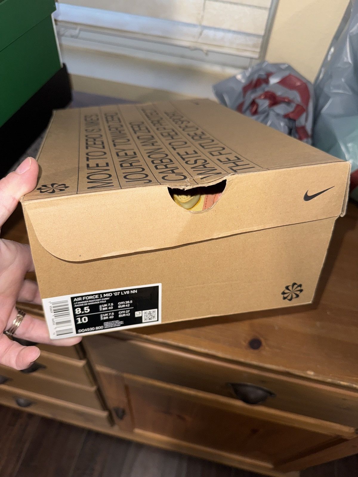 Nike Nike Air Force 1 Mid Sunclub - Gently Used - w/ Box Size US 8.5 / EU 41-42 - 8 Thumbnail