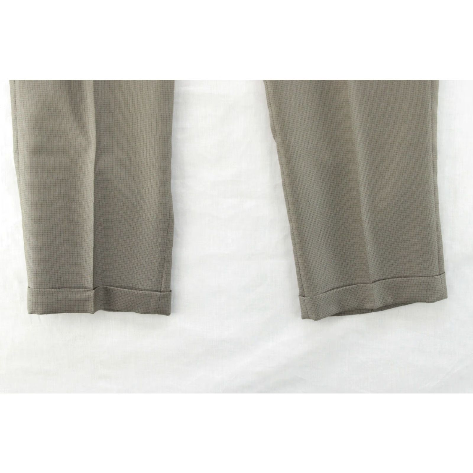 Ralph Lauren Ralph Lauren Dress Pants Men's 38x32 Green Pleated Cuffed Straight Office Wear Size US 38 / EU 54 - 3 Thumbnail