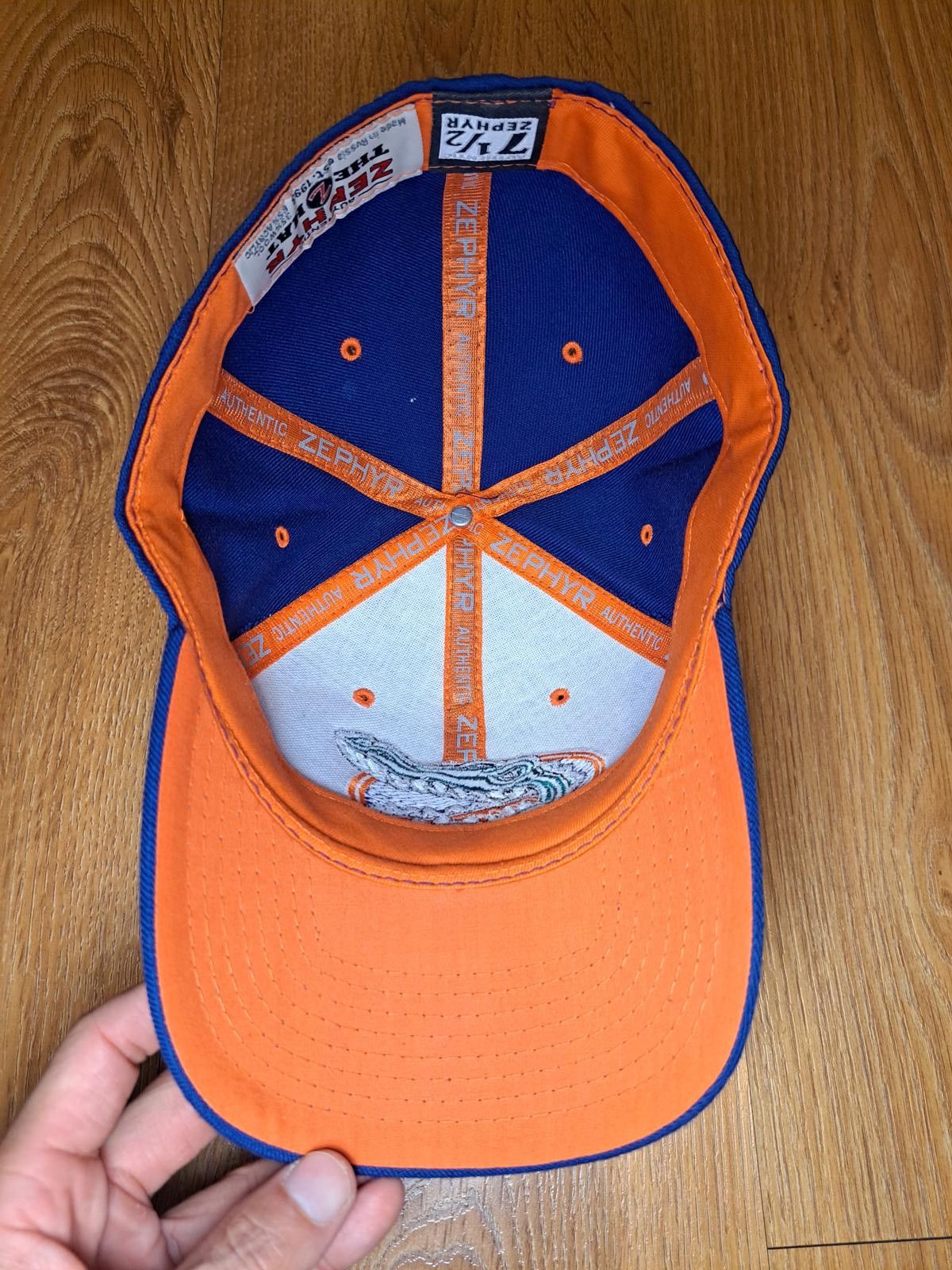 Zephyr Florida Gators Zephyr The Z Hat Baseball Cap Wool 7.5 Blue Size ONE SIZE - 5 Thumbnail