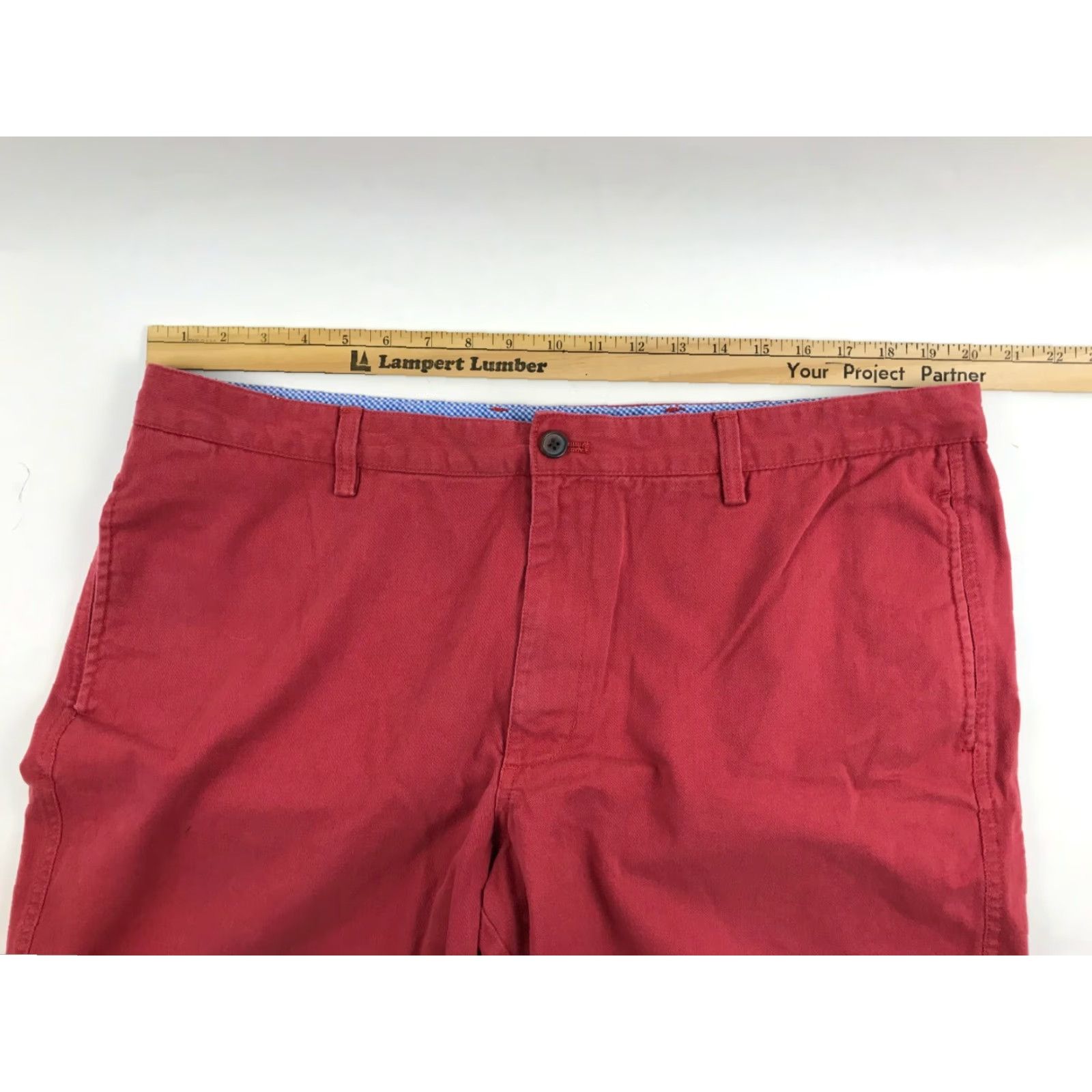 Chaps Chaps Golf Chino Shorts Men's Size 40 Salmon Classic Outdoors Flat Front Size US 40 / EU 56 - 3 Thumbnail