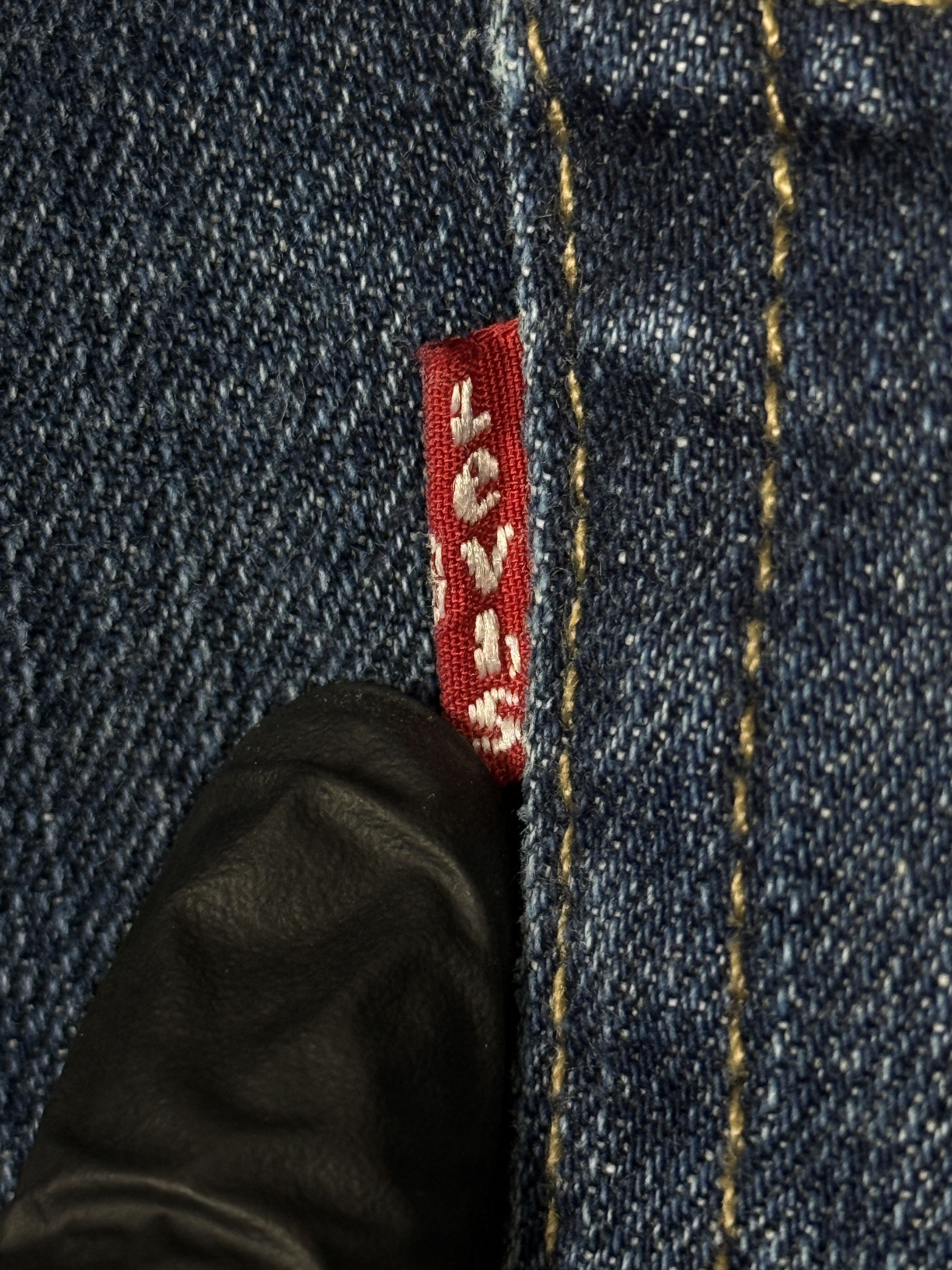 Levi's Levi’s 569 classic jeans denim navy blue button fly wide leg Size US 34 / EU 50 - 4 Thumbnail
