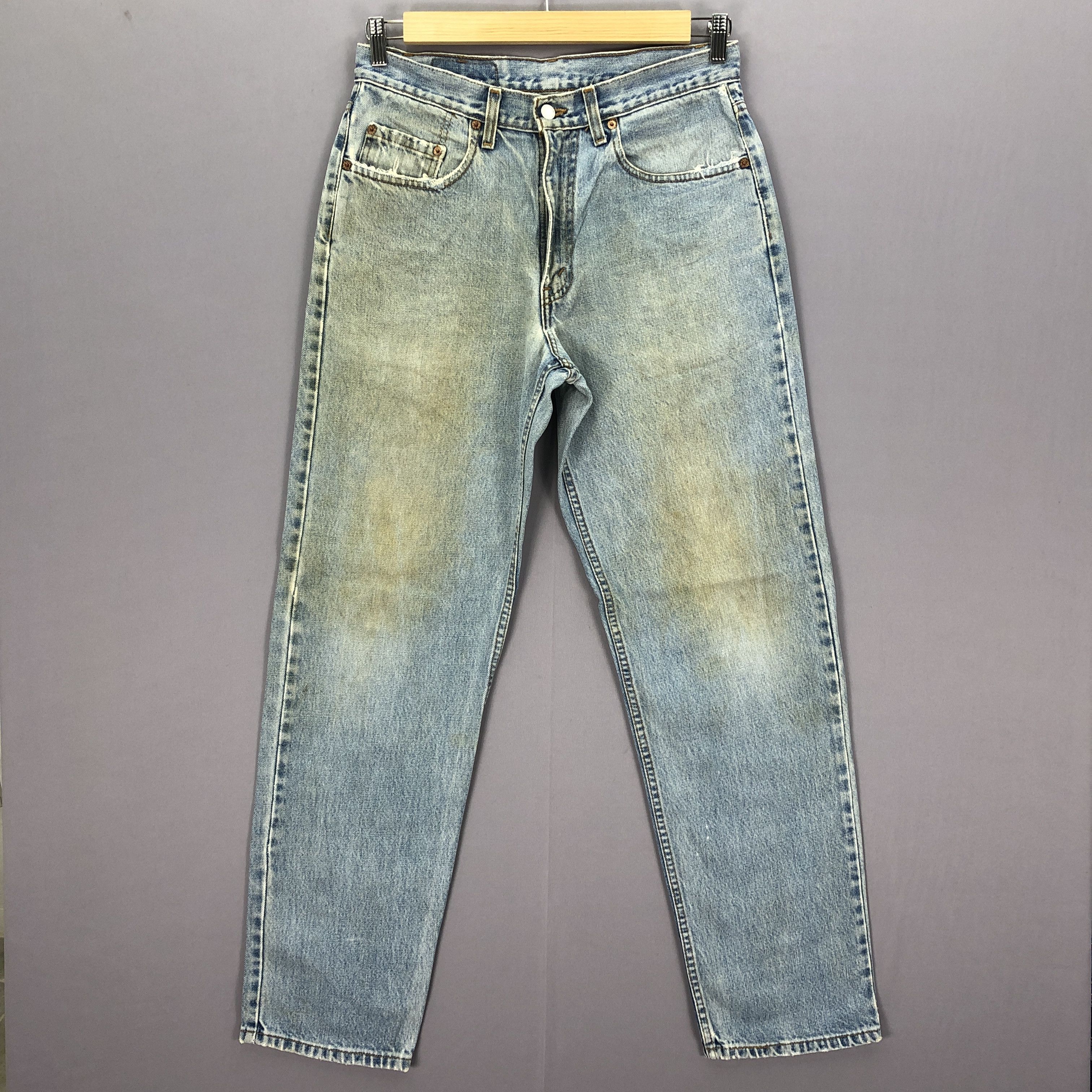 Levi's Vintage Levis 550 Stonewash Jeans Levi's Mud Faded Denim Size US 30 / EU 46 - 1 Thumbnail