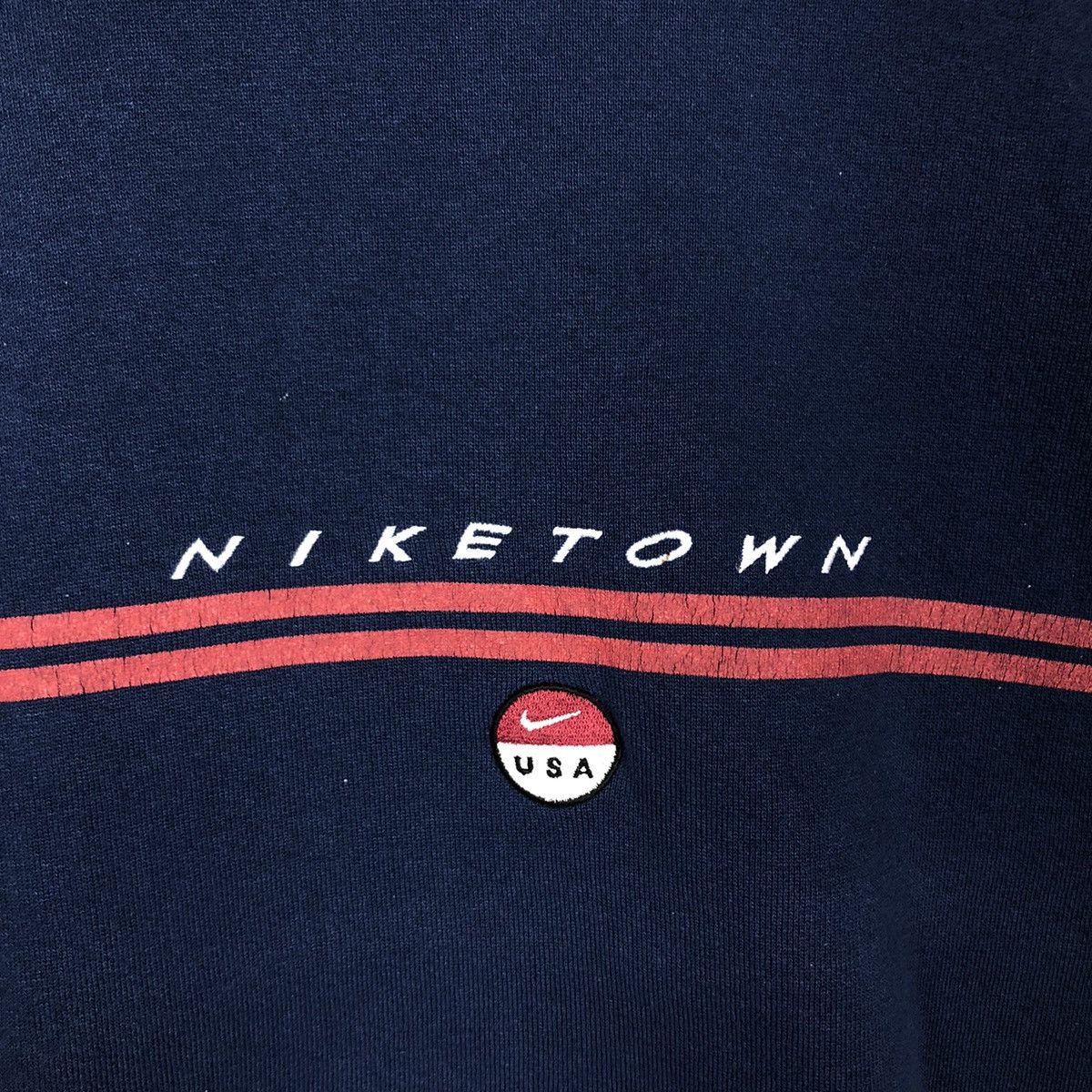 Nike 🔥90’s Vintage Nike Town USA Centre Logo Sweatshirt Big Logo Size US M / EU 48-50 / 2 - 10 Thumbnail