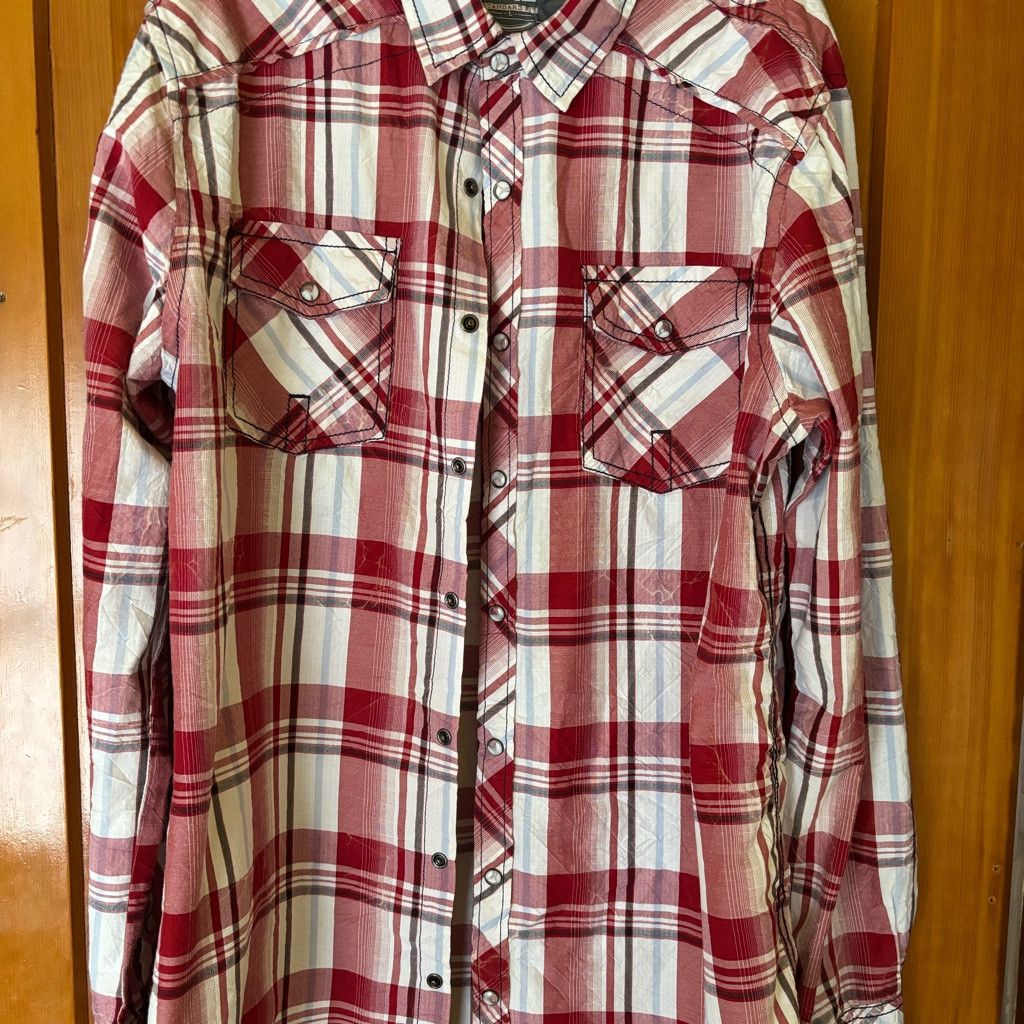 BKE Mens BKE snap longsleeve shirt Size US L / EU 52-54 / 3 - 1 Thumbnail