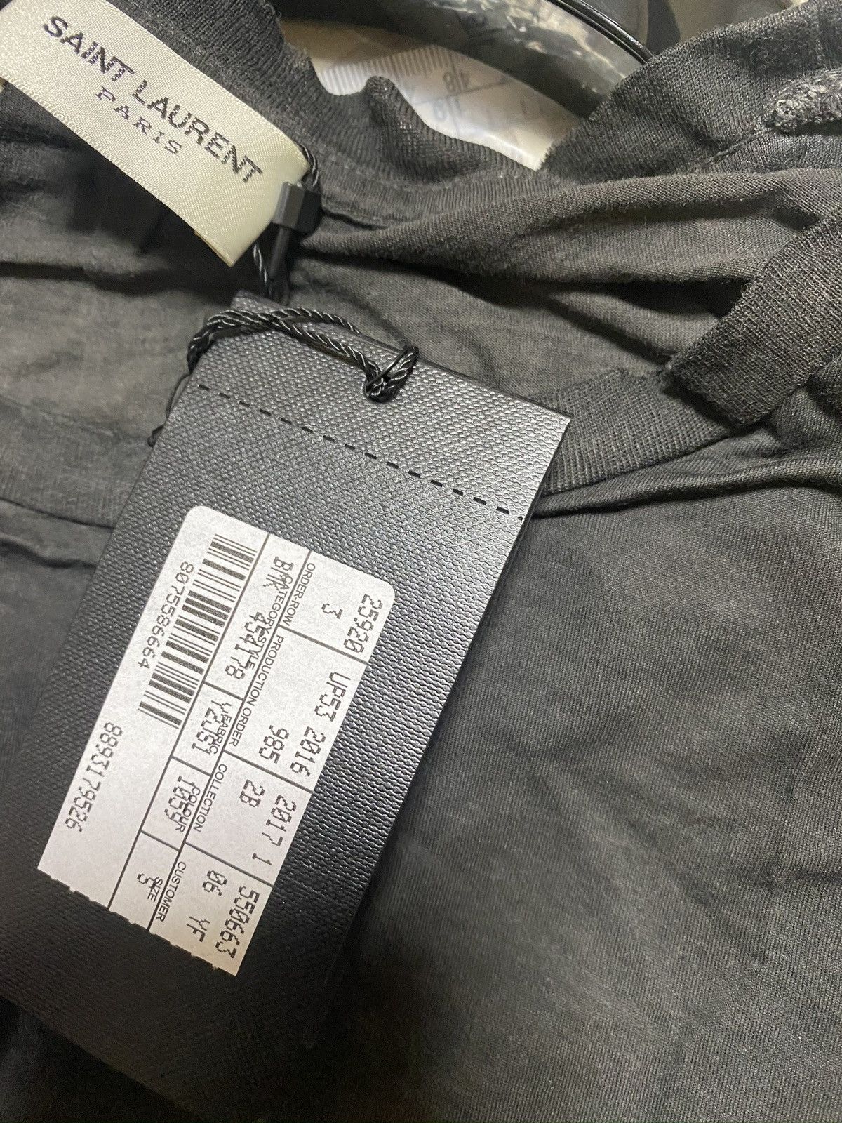 Saint Laurent Paris FW16 Classic pocket T-shirt Size US S / EU 44-46 / 1 - 2 Thumbnail