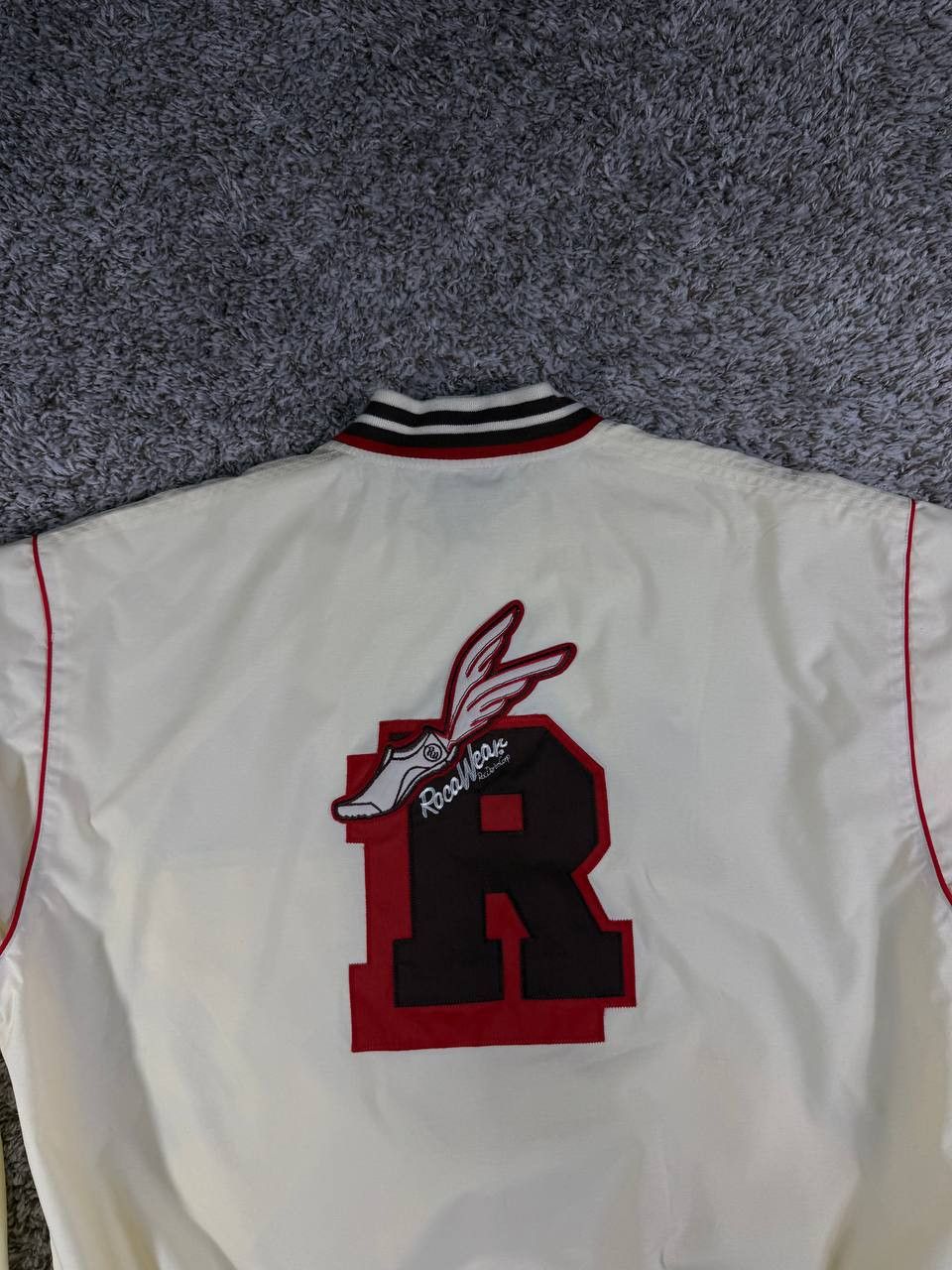 Rocawear Vintage Rocawear Varsity Bomber Jacket Y2K Hip Hop Big Patch Size US XL / EU 56 / 4 - 13 Thumbnail