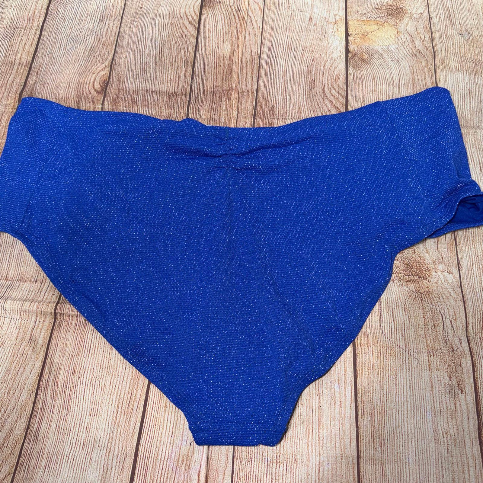 Other Time & Tru 3X High Waist Bikini Bottom NWT Size ONE SIZE - 5 Thumbnail