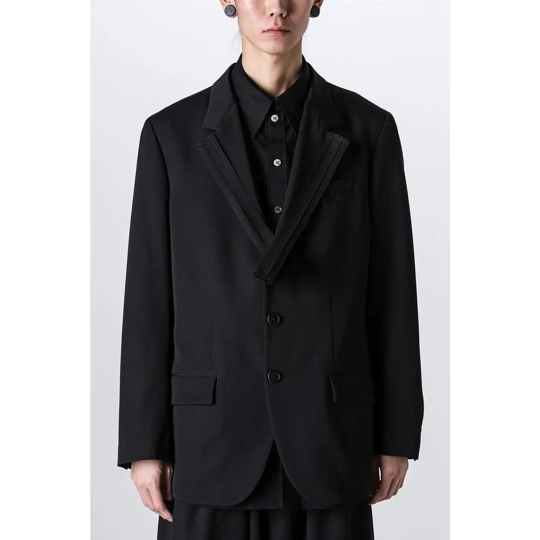 Yohji Yamamoto Y's for men SS24 BLACK JACKET Size US M / EU 48-50 / 2 - 3 Thumbnail