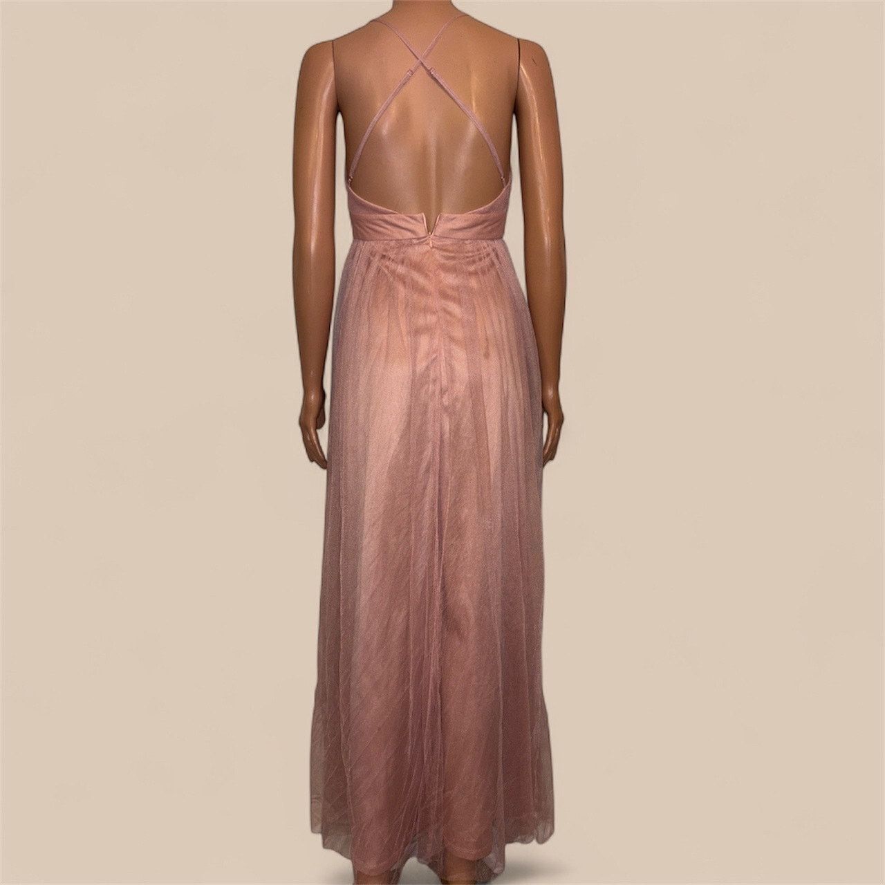 The Unbranded Brand Elisabeth Pleated Tulle Formal Dress Size Small Size S / US 4 / IT 40 - 2 Thumbnail