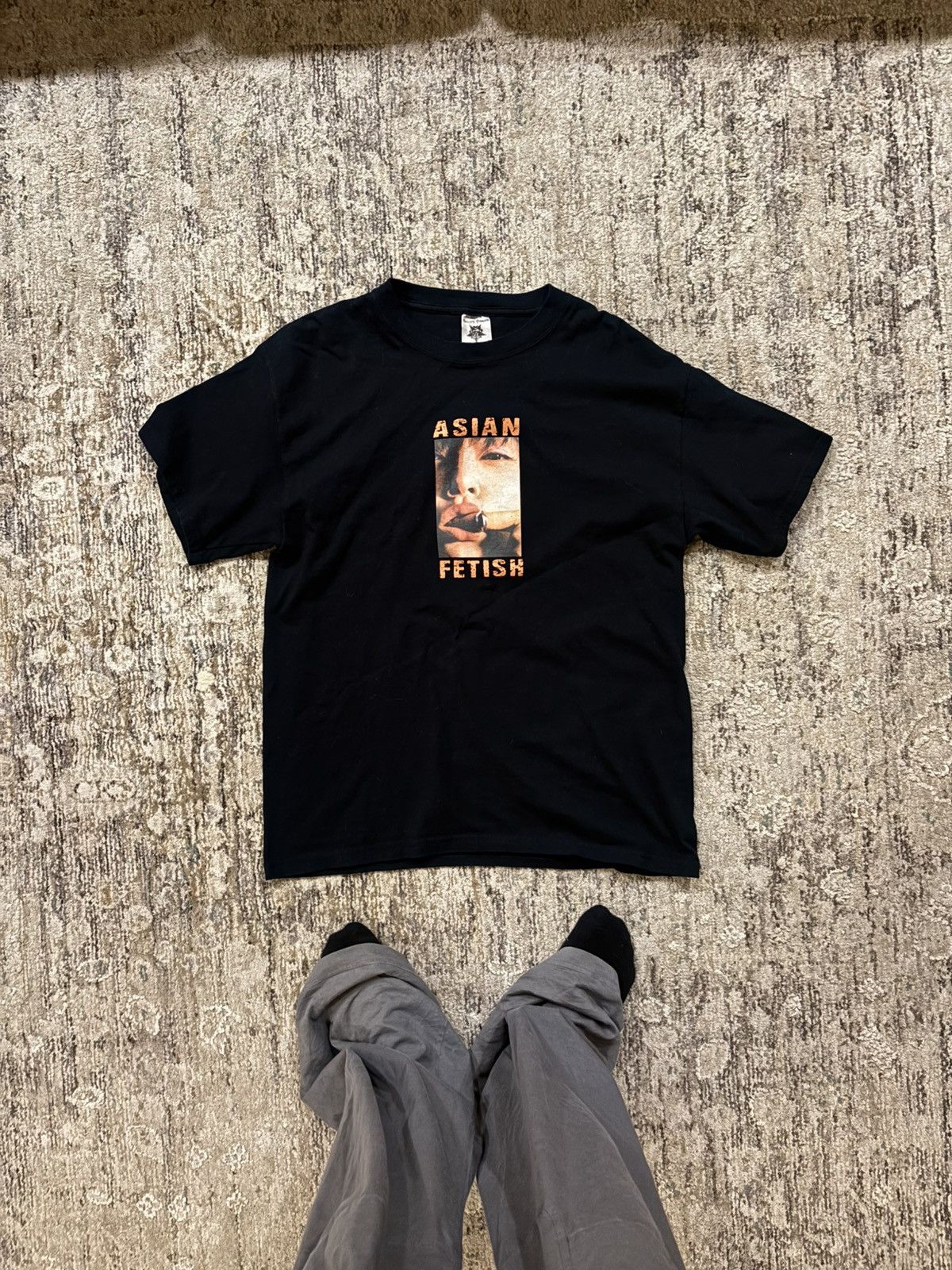 Vintage VINTAGE ASAIN FETISH TEE Size US L / EU 52-54 / 3 - 1 Thumbnail