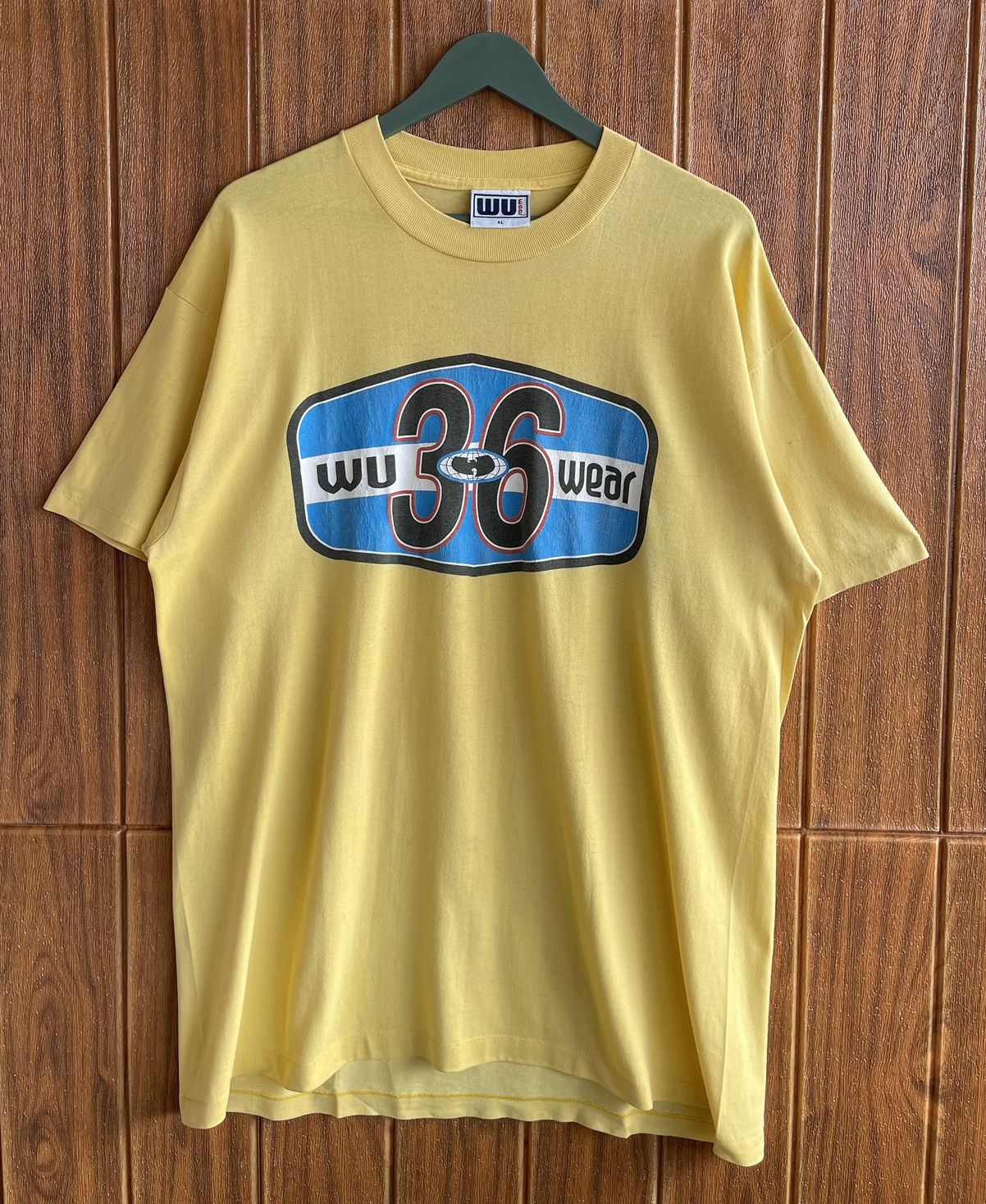 Wu-Tang Clan RAREST‼️Vintage’90s Rapper🔥Wu-tang Clan🔥Big Logo Tshirt Size US XL / EU 56 / 4 - 1 Thumbnail