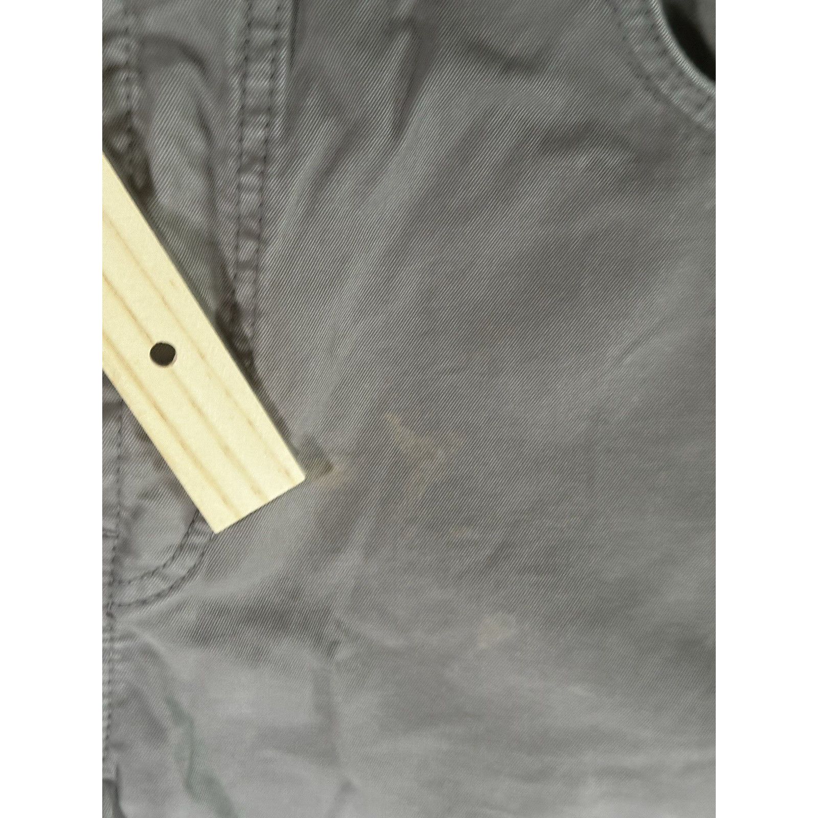 Saks Fifth Avenue Saks Fifth Avenue Gray Chino Canvas Pants Sz36 Casual Size US 36 / EU 52 - 7 Thumbnail