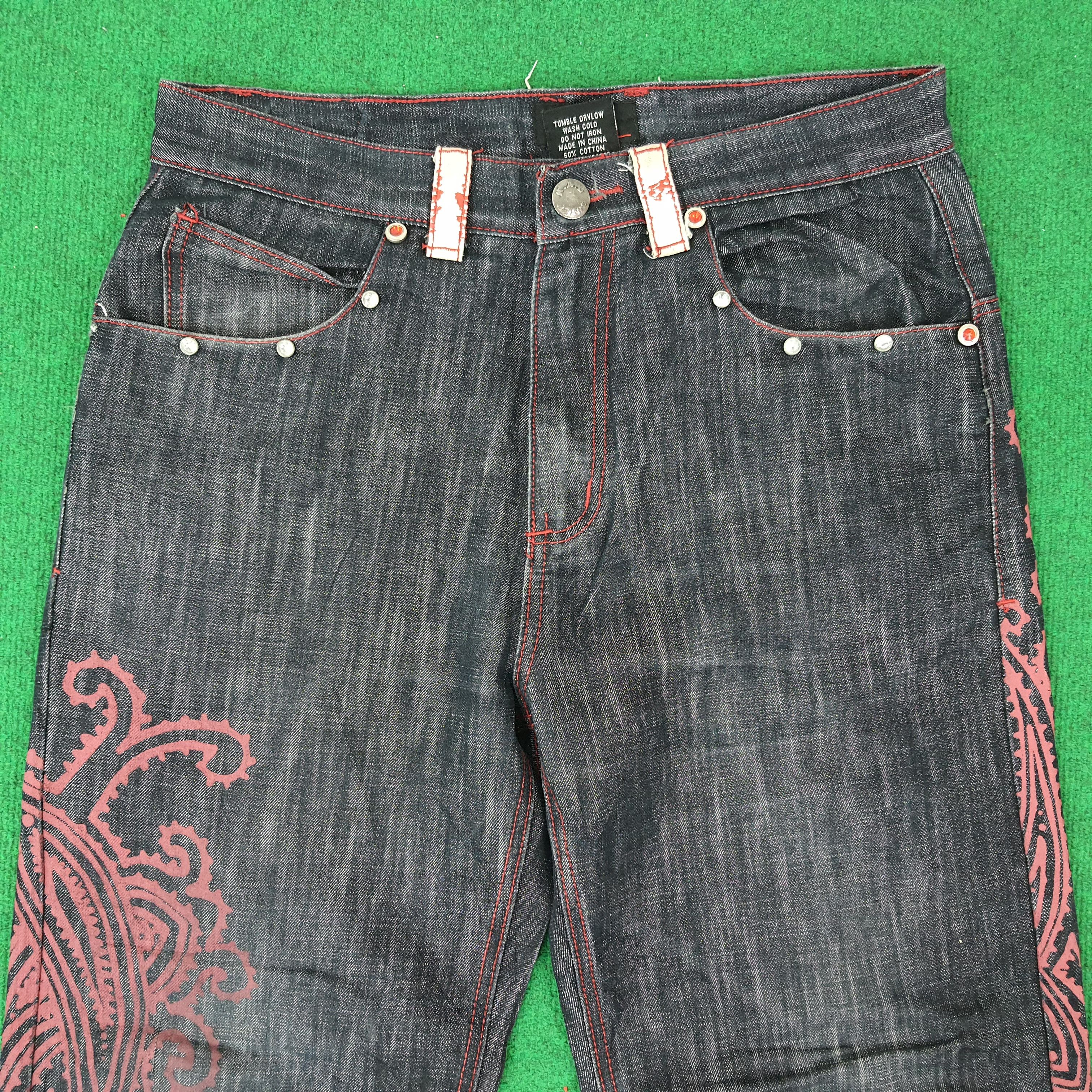 Vintage Vintage K.A.D Clothing Co. Streetwear Jean C235N2 Size US 34 / EU 50 - 4 Thumbnail