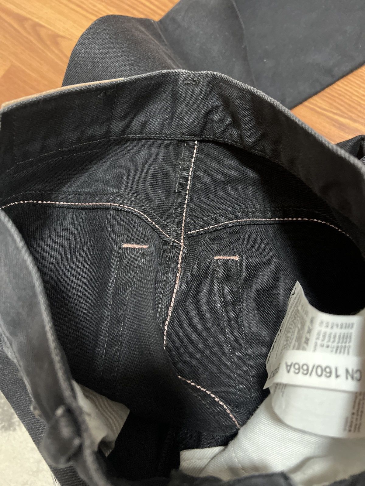 Acne Studios acne studios FW21 black denim jeans NWT Size 26" / US 2 / IT 38 - 7 Thumbnail