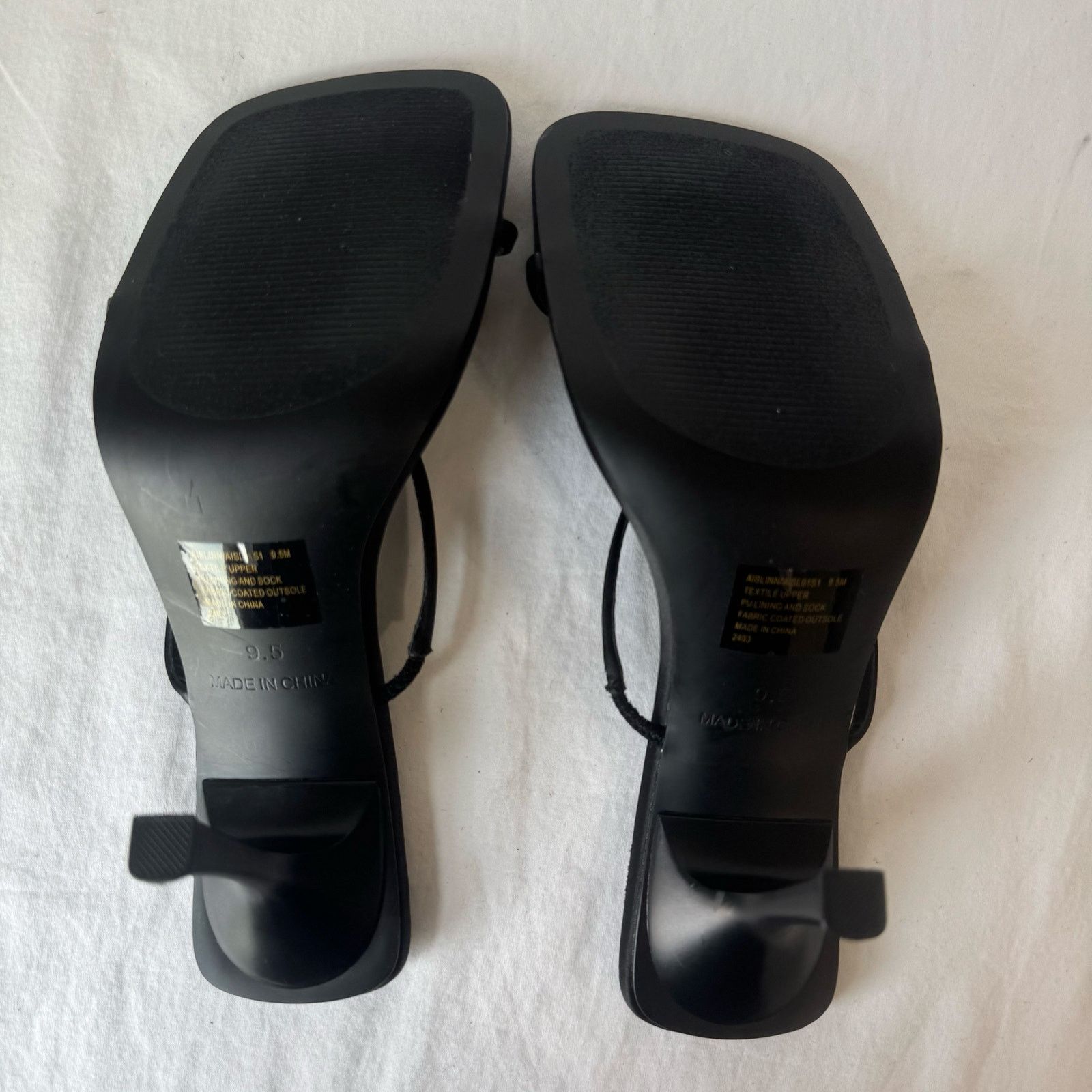 Steve Madden NEW Steve Madden Women's Aislinn Heels Sandals 9.5 Black Size US 9.5 / IT 39.5 - 7 Thumbnail