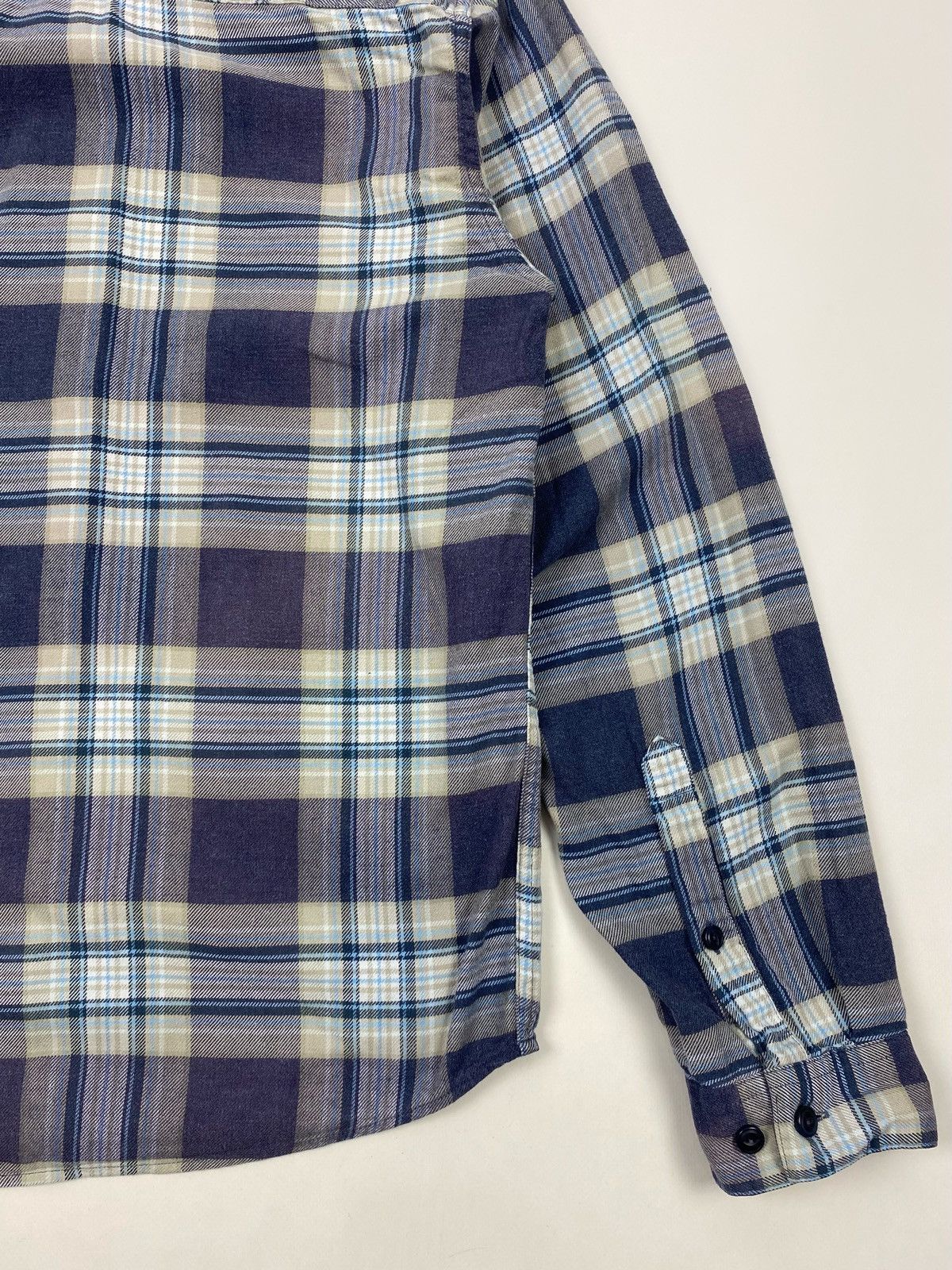 Patagonia Sun Faded Patagonia Worn Wear Fjord Flannel Check Shirt Size US S / EU 44-46 / 1 - 13 Thumbnail