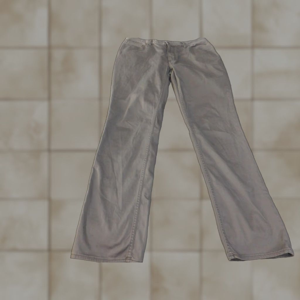 Polo Ralph Lauren Polo Ralph Lauren Pants Mens 34x34 Gray Stretch Straight Fit Chino Casual Classic Size US S / EU 44-46 / 1 - 1 Thumbnail