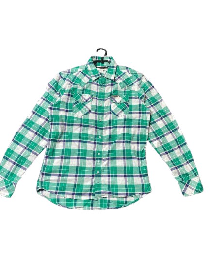 Diesel Vintage Diesel Checkered Button Up Shirt Size M Size US M / EU 48-50 / 2 - 1 Thumbnail