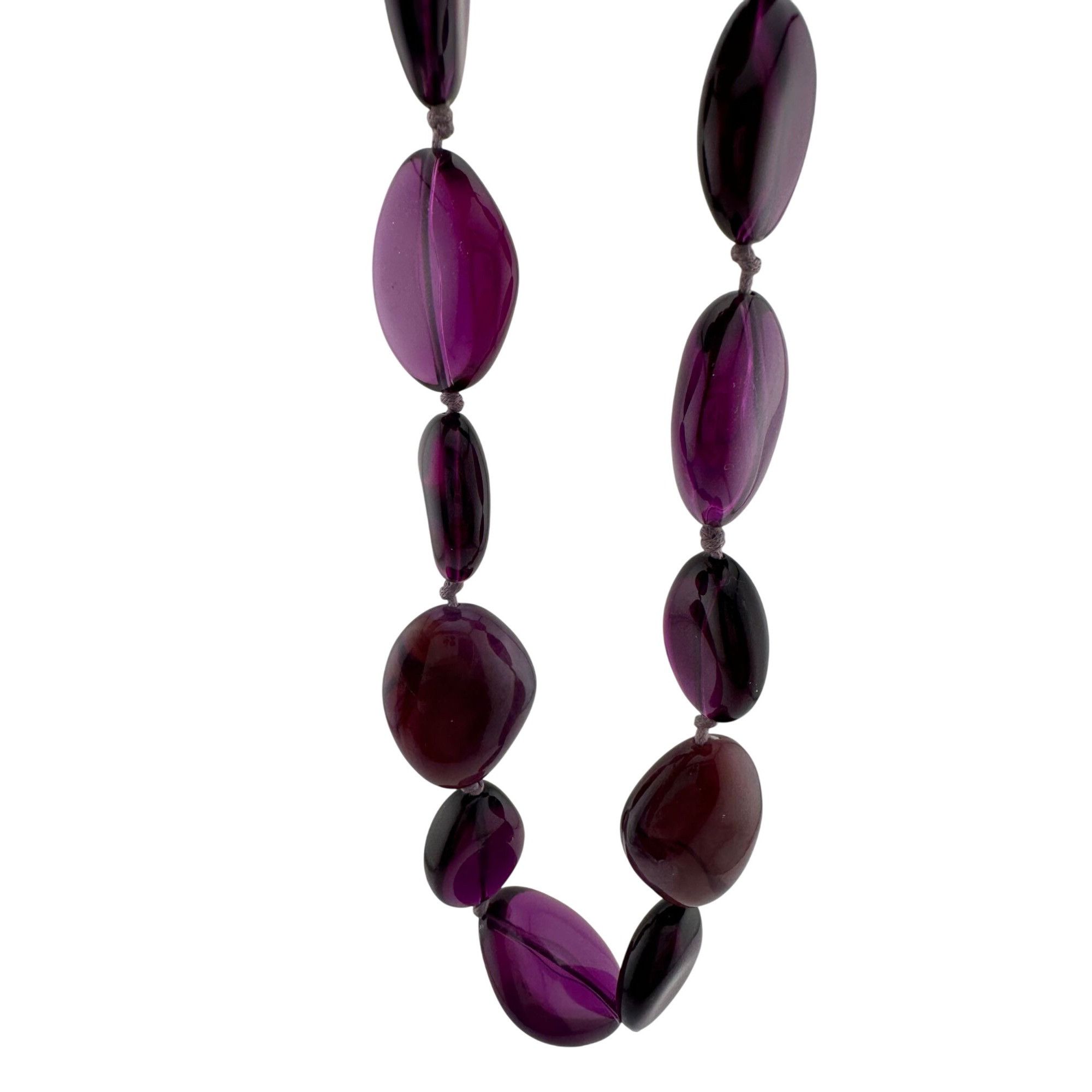 Other Women's Chunky Purple Necklace with Clasp Size ONE SIZE - 17 Thumbnail